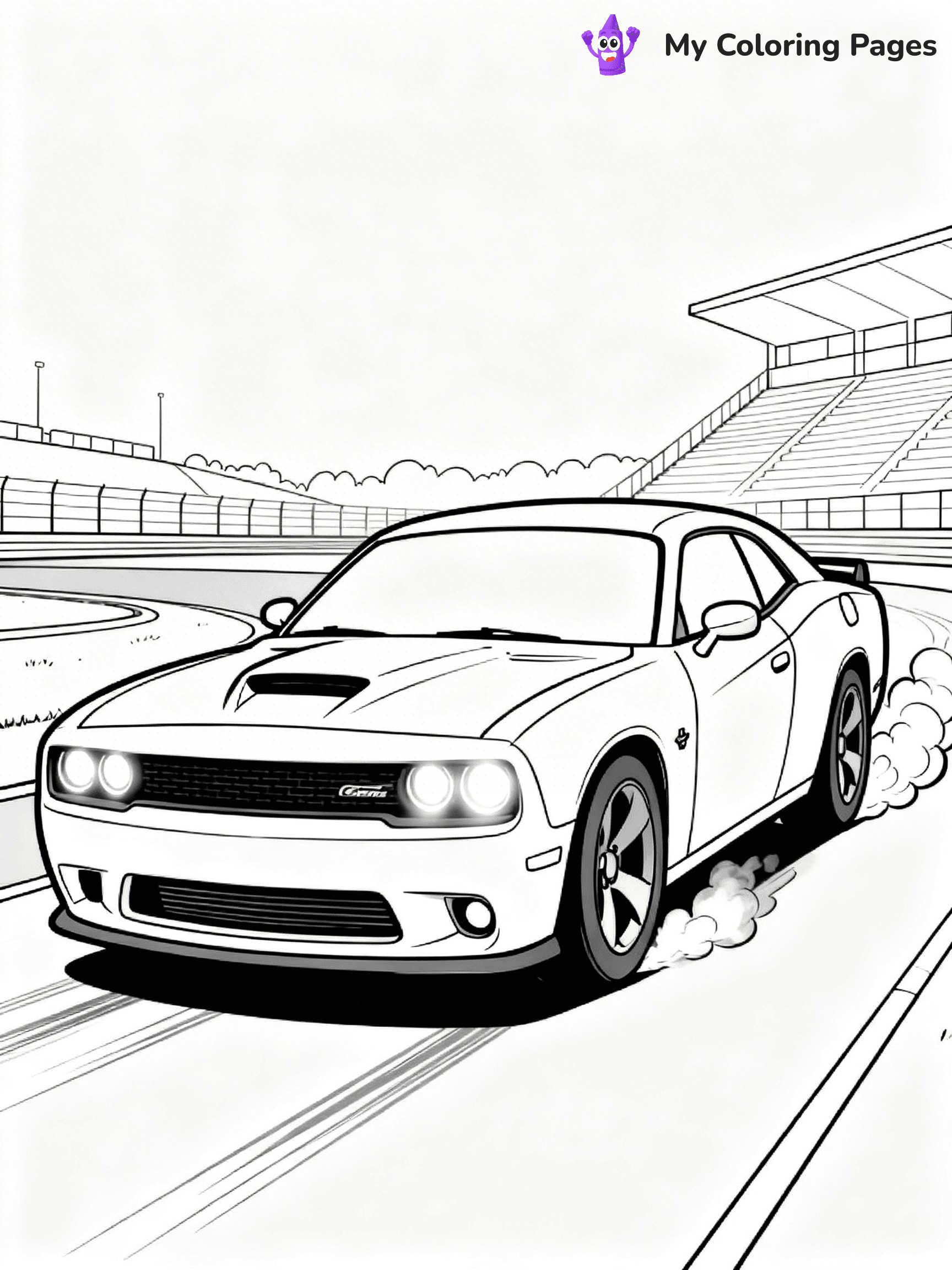 Hellcat Coloring Pages - 4