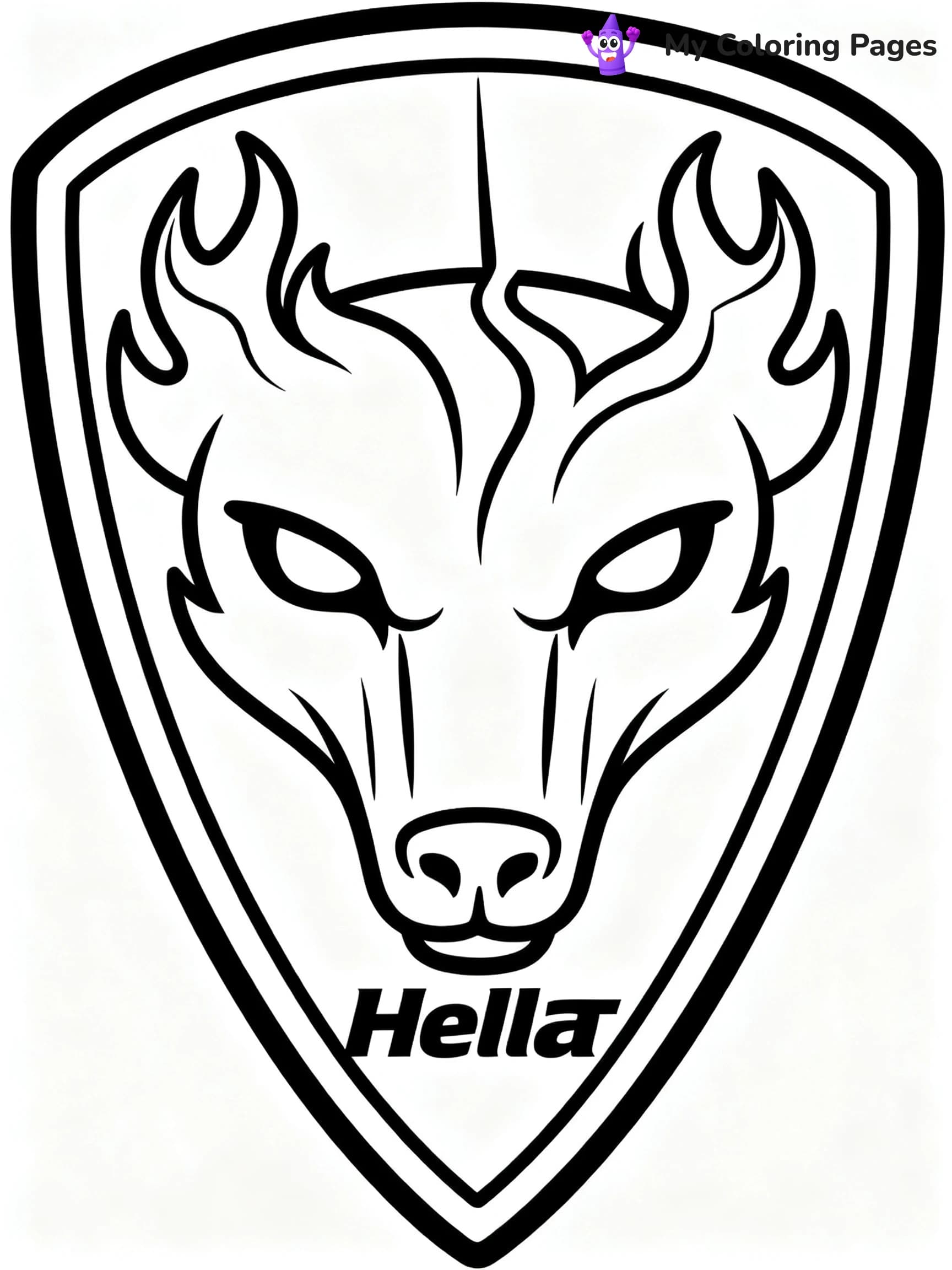 Hellcat Coloring Pages - 5