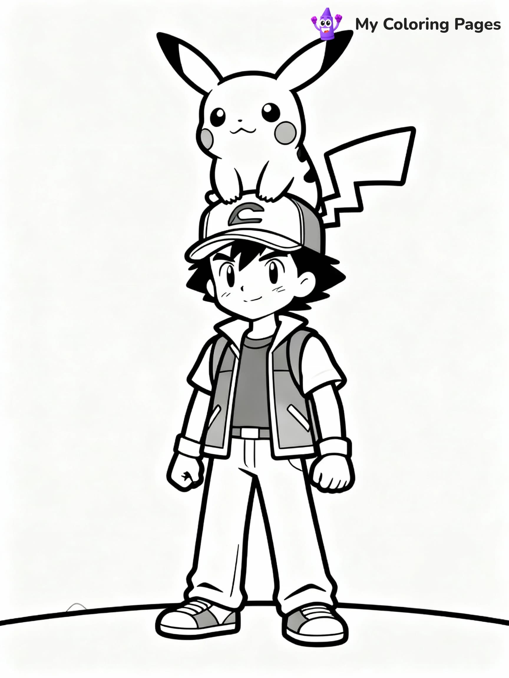 Pikachu Coloring Pages - 24