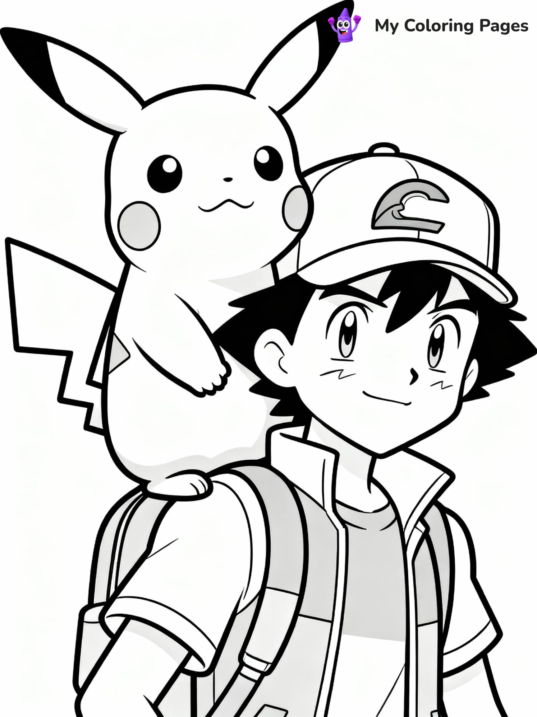 Pikachu Coloring Pages - 23