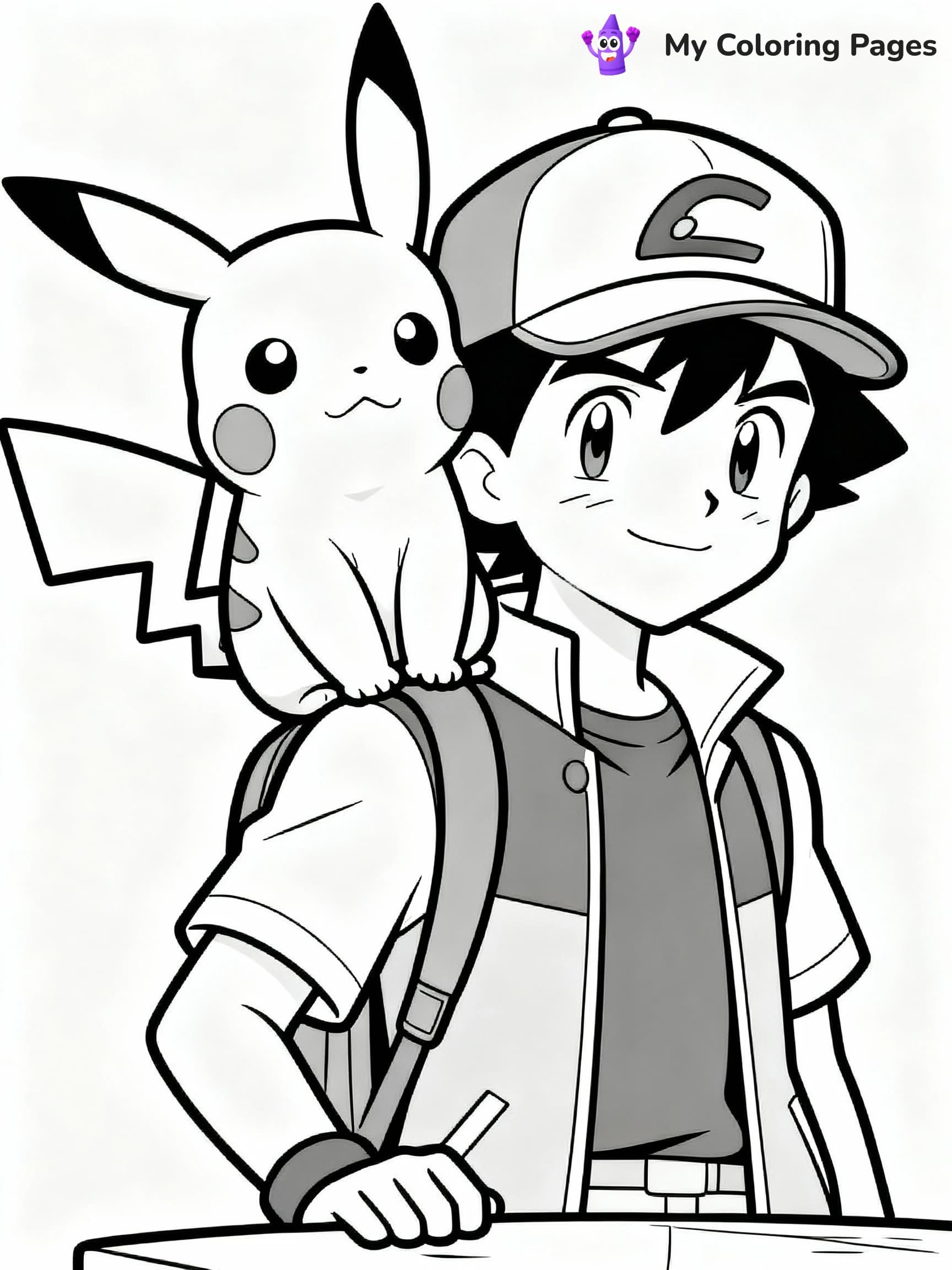 Pikachu Coloring Pages - 22
