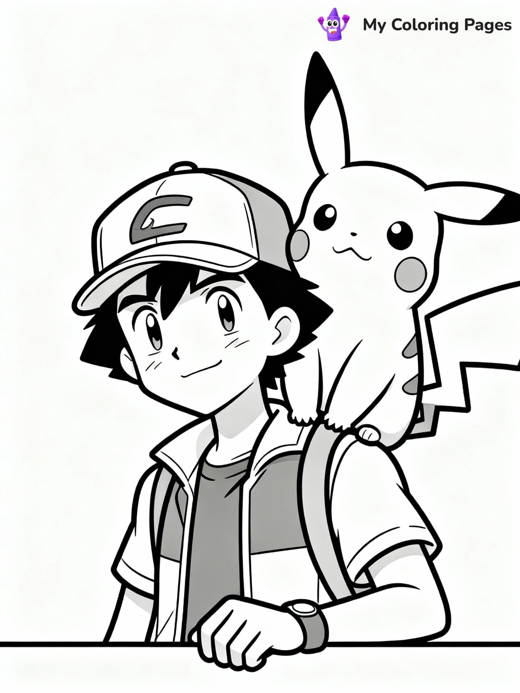 Pikachu Coloring Pages - 21