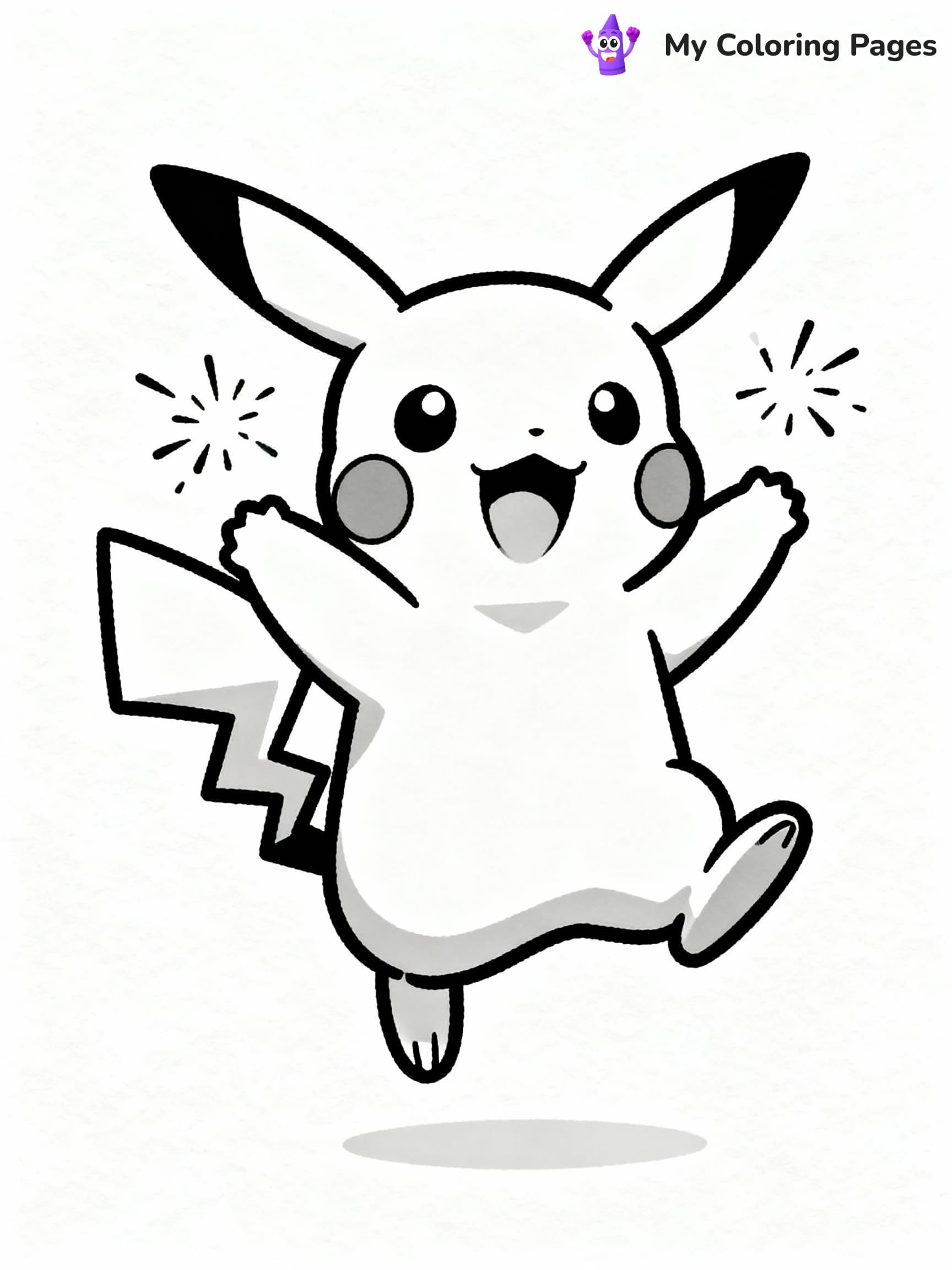 Pikachu Coloring Pages - 16