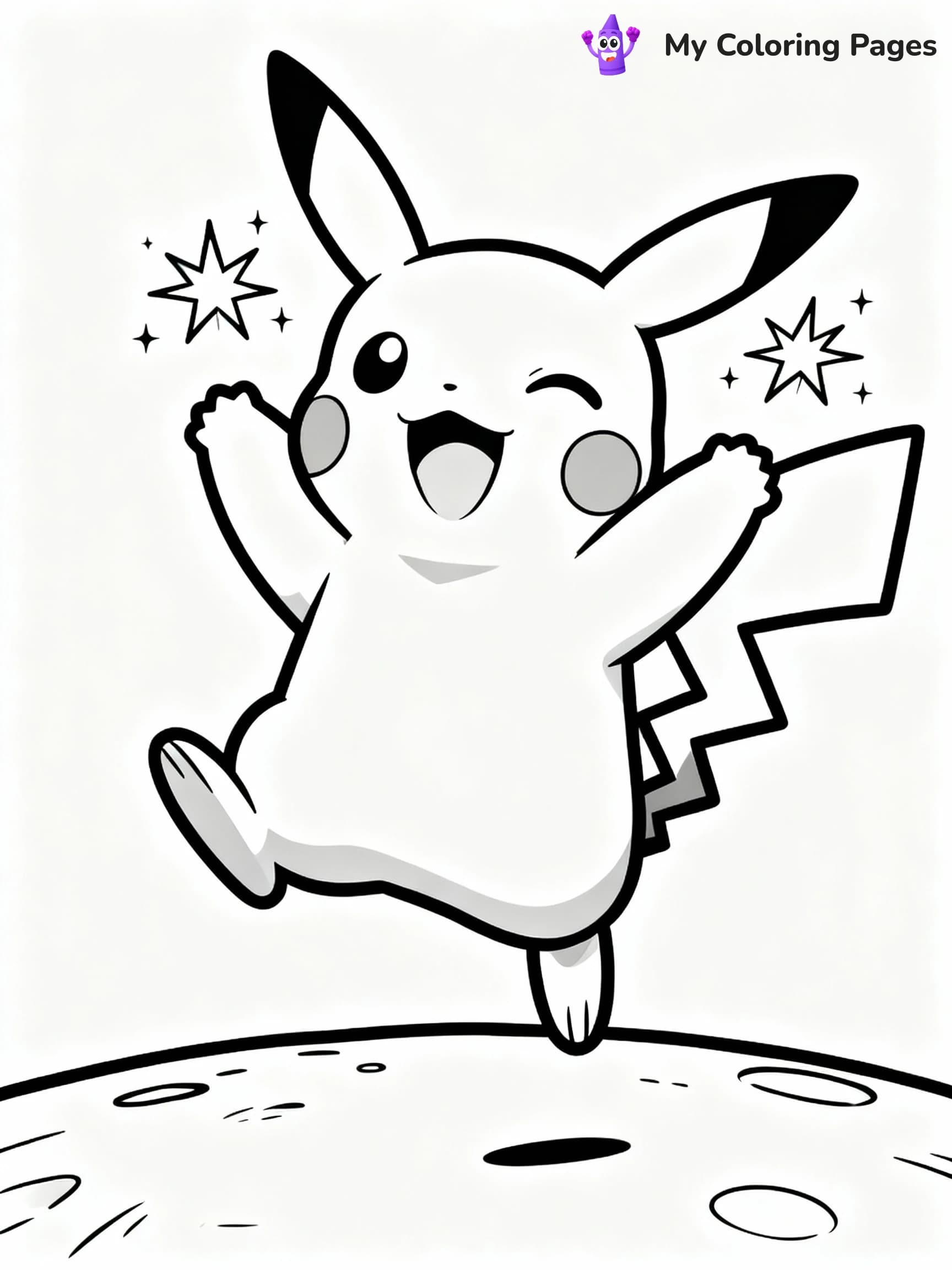 Pikachu Coloring Pages - 15