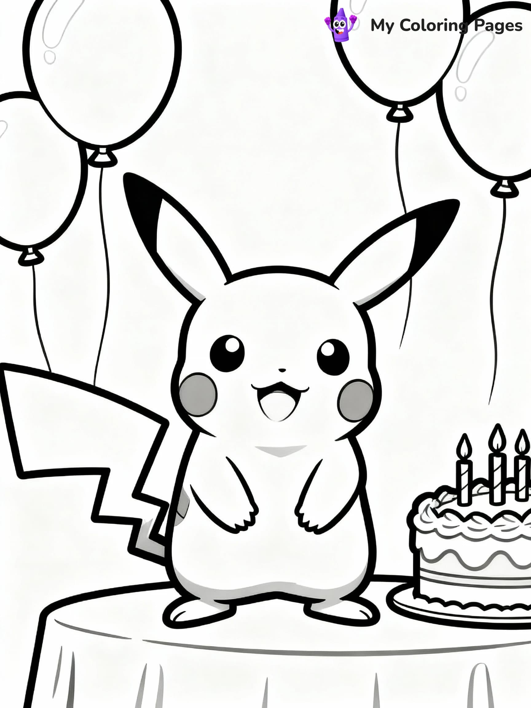 Pikachu Coloring Pages - 5