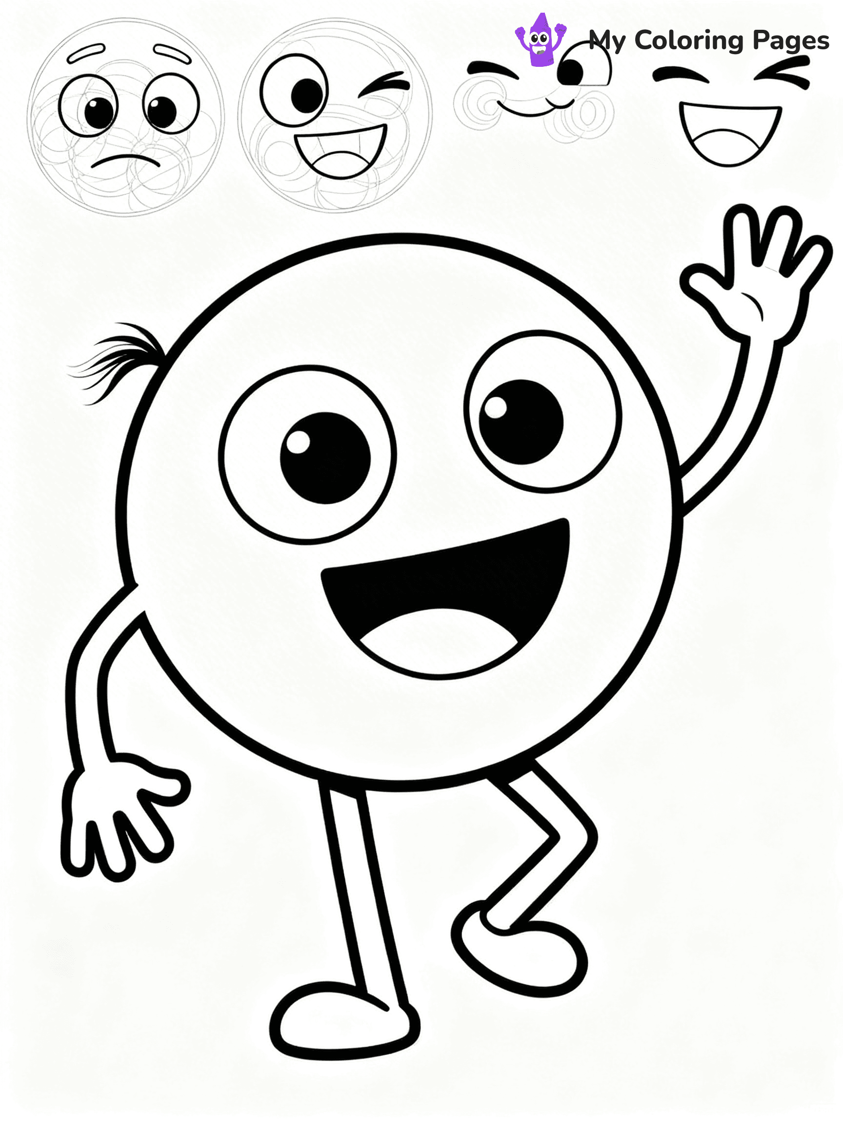Emoji Movie Coloring Pages - 16