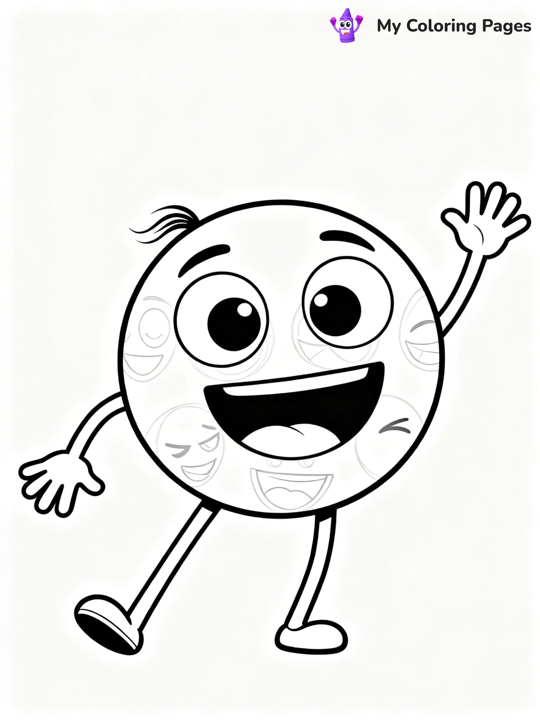 Emoji Movie Coloring Pages - 15