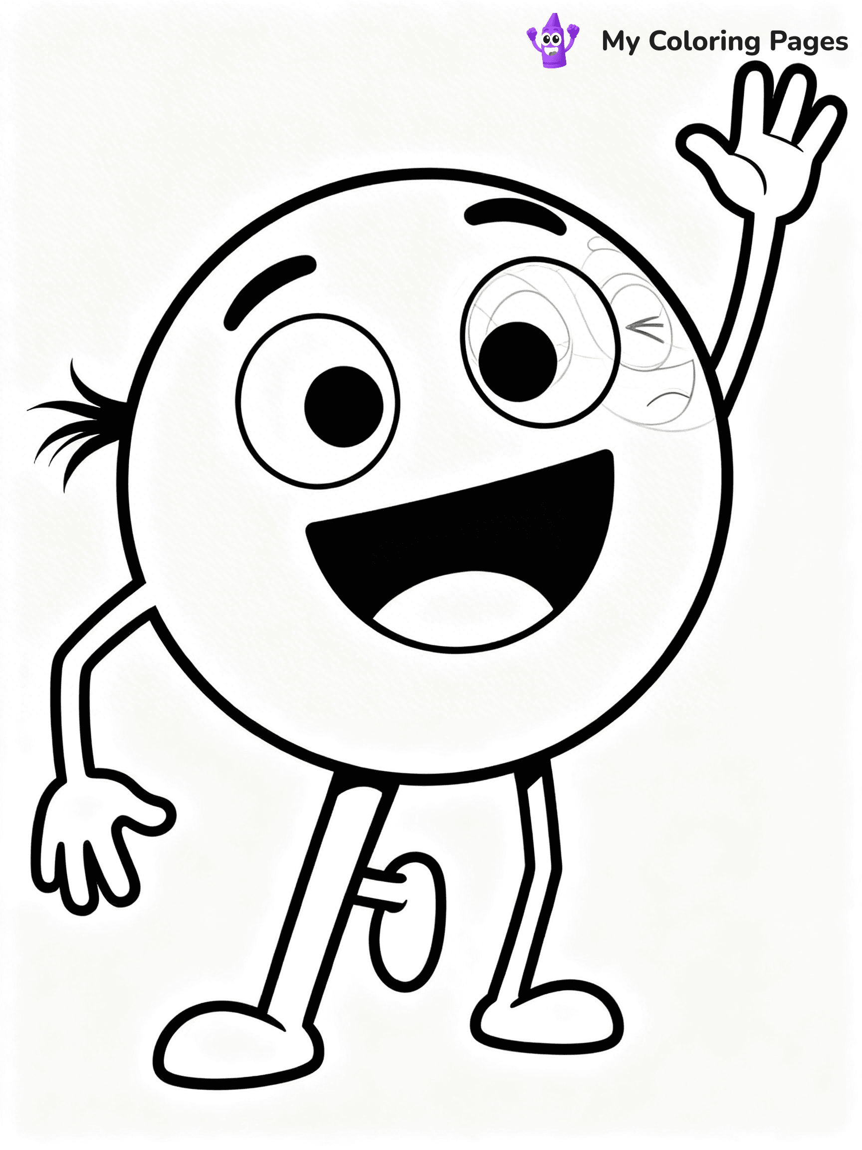 Emoji Movie Coloring Pages - 14
