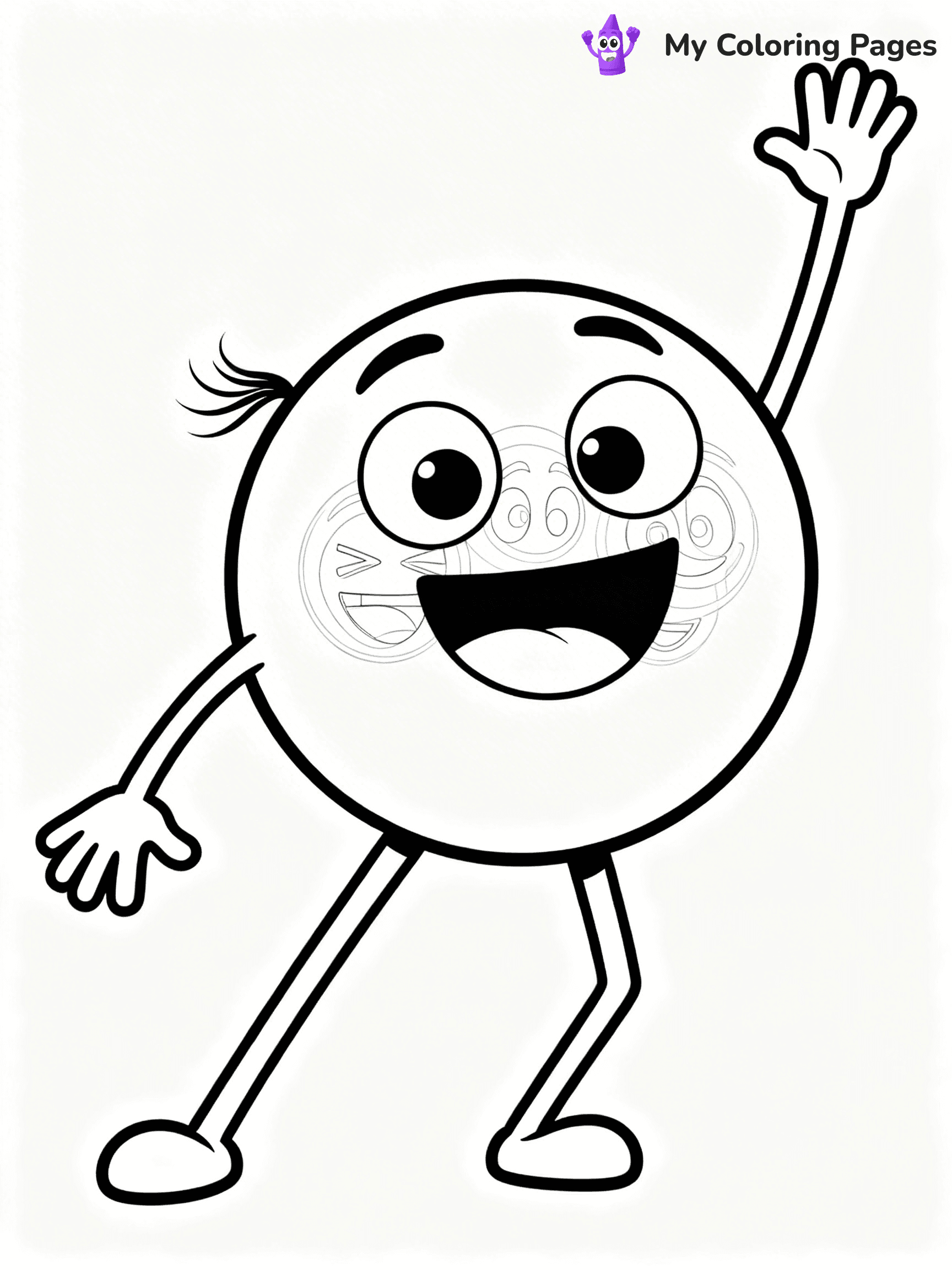 Emoji Movie Coloring Pages - 11