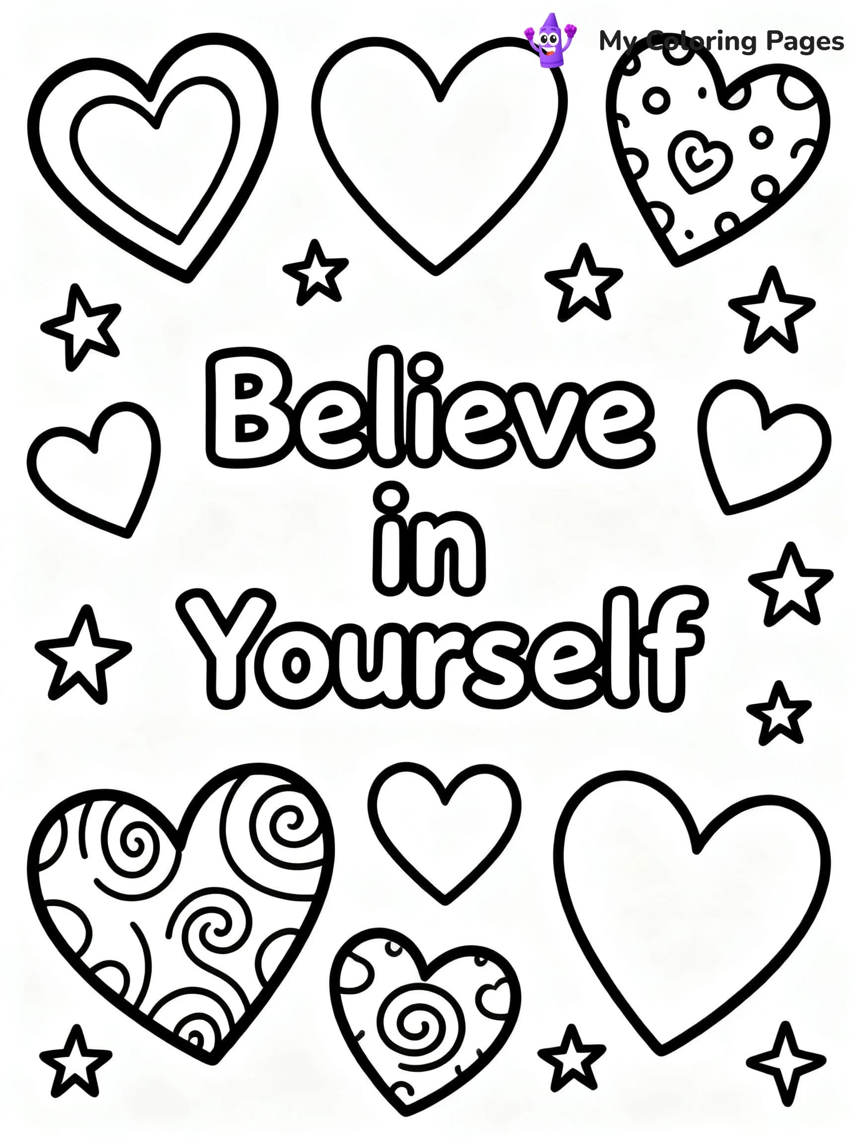 Motivational Coloring Pages For Kids - 13