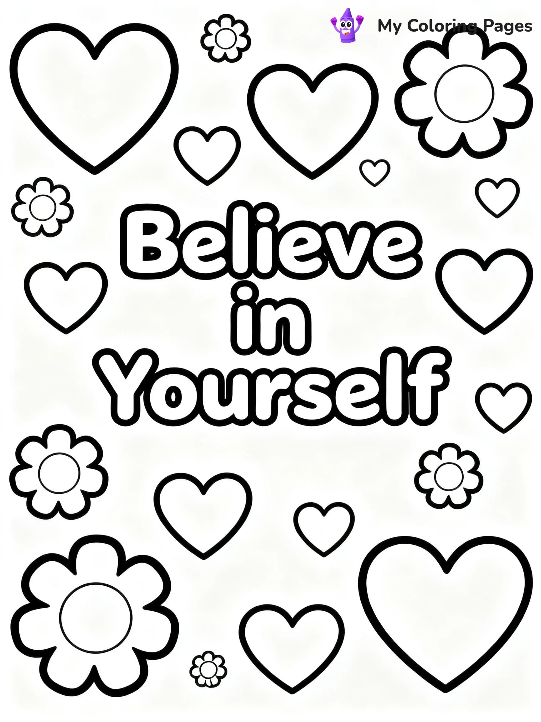 Motivational Coloring Pages For Kids - 8