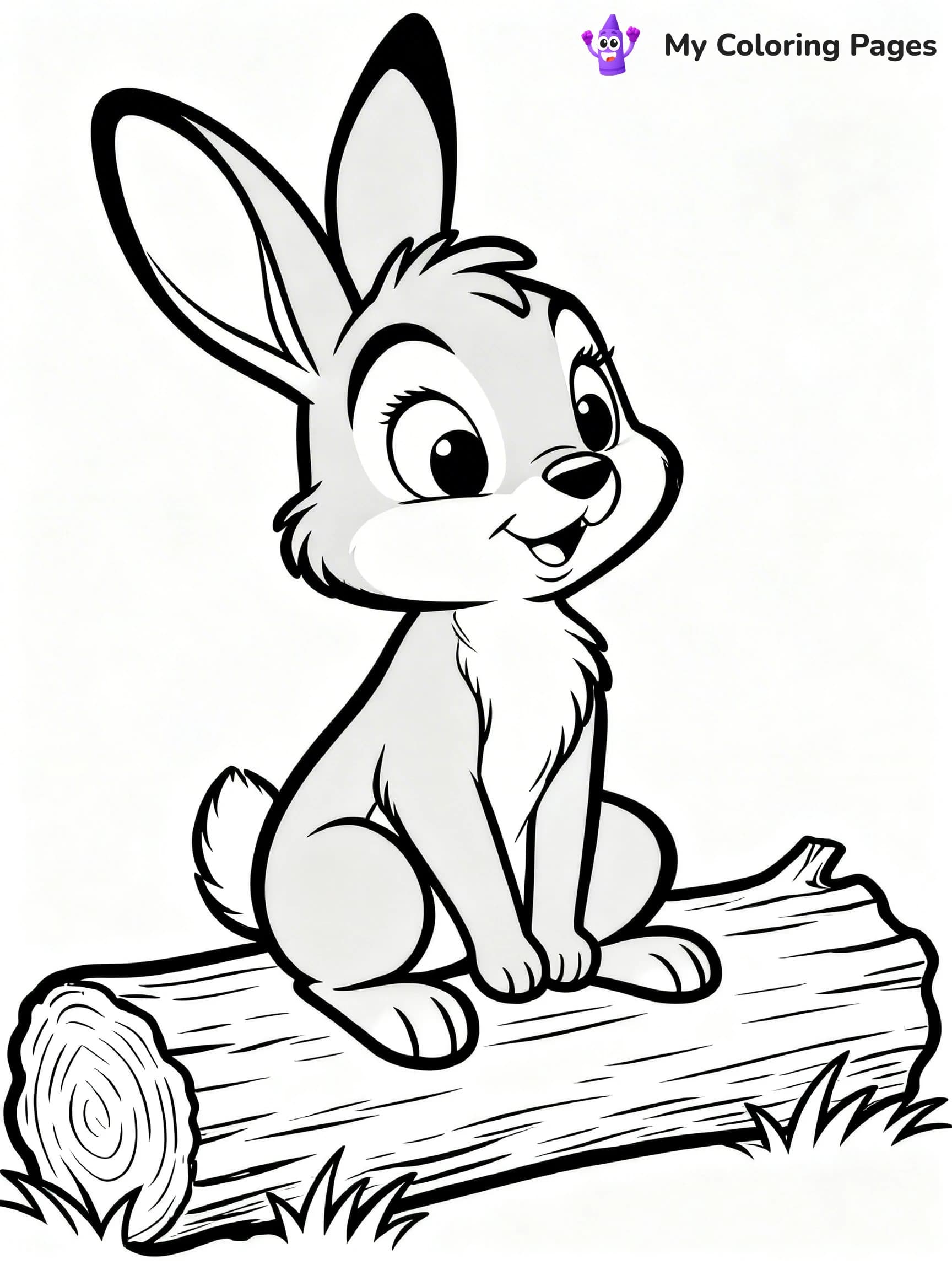 Bambi Coloring Pages - 23