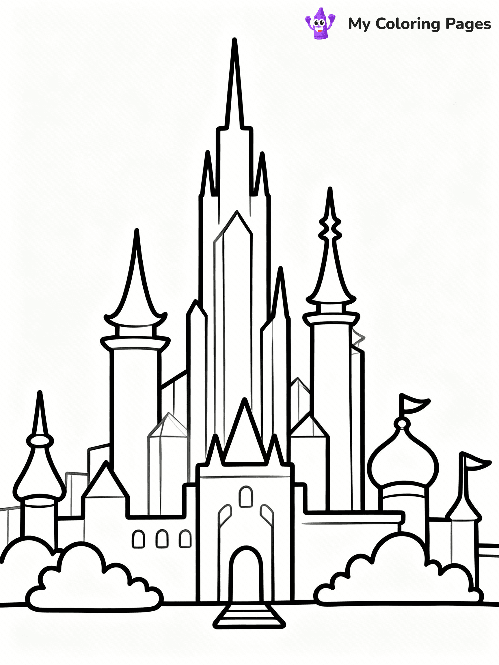 ⚠️ CRITICAL REQUIREMENT - ABSOLUTE BLACK AND WHITE ONLY ⚠️
This MUST be a BLACK AND WHITE line drawing ONLY. NO COLORS whatsoever.
- ONLY pure black lines (#000000) on pure white background (#FFFFFF)
- ABSOLUTELY NO colors, NO shading, NO gradients, NO grayscale
- If there are ANY colors in the output, the image is REJECTED
- This is a COLORING PAGE - meant to be COLORED IN by children
- The output must be UNCOLORED line art ready for coloring
⚠️ SUBJECT TO DRAW: Emerald City skyline from Wicked in whimsical style, towering spires, vibrant architecture, magical aura
(REMEMBER: Output must be BLACK AND WHITE line art only, NOT colored!)
# COLORING PAGE: BLACK OUTLINES ONLY - WHITE BACKGROUND MANDATORY
Create a **coloring book page** using EXACTLY two values: black lines, white space.
## NON-NEGOTIABLE BINARY RULES
- **ONLY #000000 (black) and #FFFFFF (white)** - NO other values exist
- **EVERY PIXEL = BLACK OR WHITE** - no gray/shading/antialiasing
- **WHITE BACKGROUND MANDATORY** - entire canvas stays white
- **ALL SHAPES HOLLOW** - everything is empty outlines waiting to be colored
- **FORBIDDEN:** fills, shading, gradients, patterns, textures, colors
- **NO SOLID REGIONS** - if it's not a thin line, it's wrong
## Universal Line Standards
- Black outlines ONLY - thin, uniform weight
- Every shape completely empty inside
- Closed contours suitable for coloring
- Simple flat illustration - zero depth/3D/realism
- **Style:** Whimsical Doodle Art Alley - rounded, friendly outlines (unless specified)
## Everything = Outline Only
- Characters/animals: hollow shapes
- Objects/clothing: empty contours
- Backgrounds/scenery: line work only
- Natural elements: outlined forms
- Dark/night areas: don't exist (use outlined symbols)
- Textures/patterns: convert to simple lines
## The Test
Can a child color EVERY white space with crayons? If any area is pre-filled/shaded/gray or colored in, it FAILS. Every shape must be waiting to receive color.
**FINAL OUTPUT**: Binary coloring page. Black lines define shapes. White spaces ready for coloring. Nothing else exists. No exceptions. Print-ready.
⚠️ FINAL REMINDER: Draw the subject "Emerald City skyline from Wicked in whimsical style, towering spires, vibrant architecture, magical aura" as BLACK AND WHITE line art. Zero colors in output.