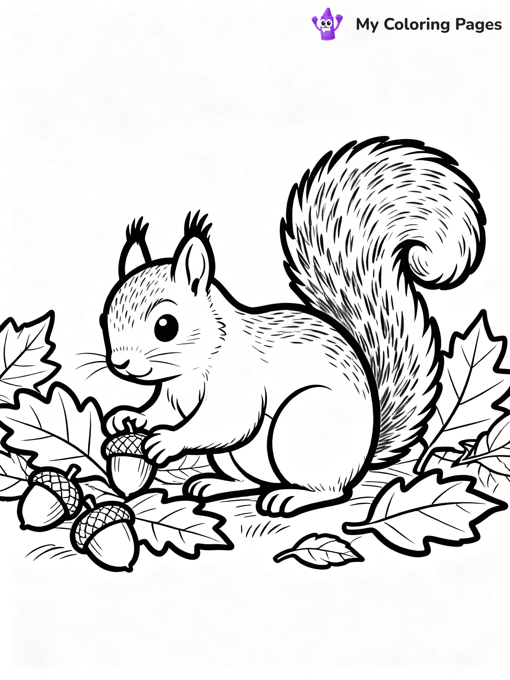 Autumn Coloring Pages - 355