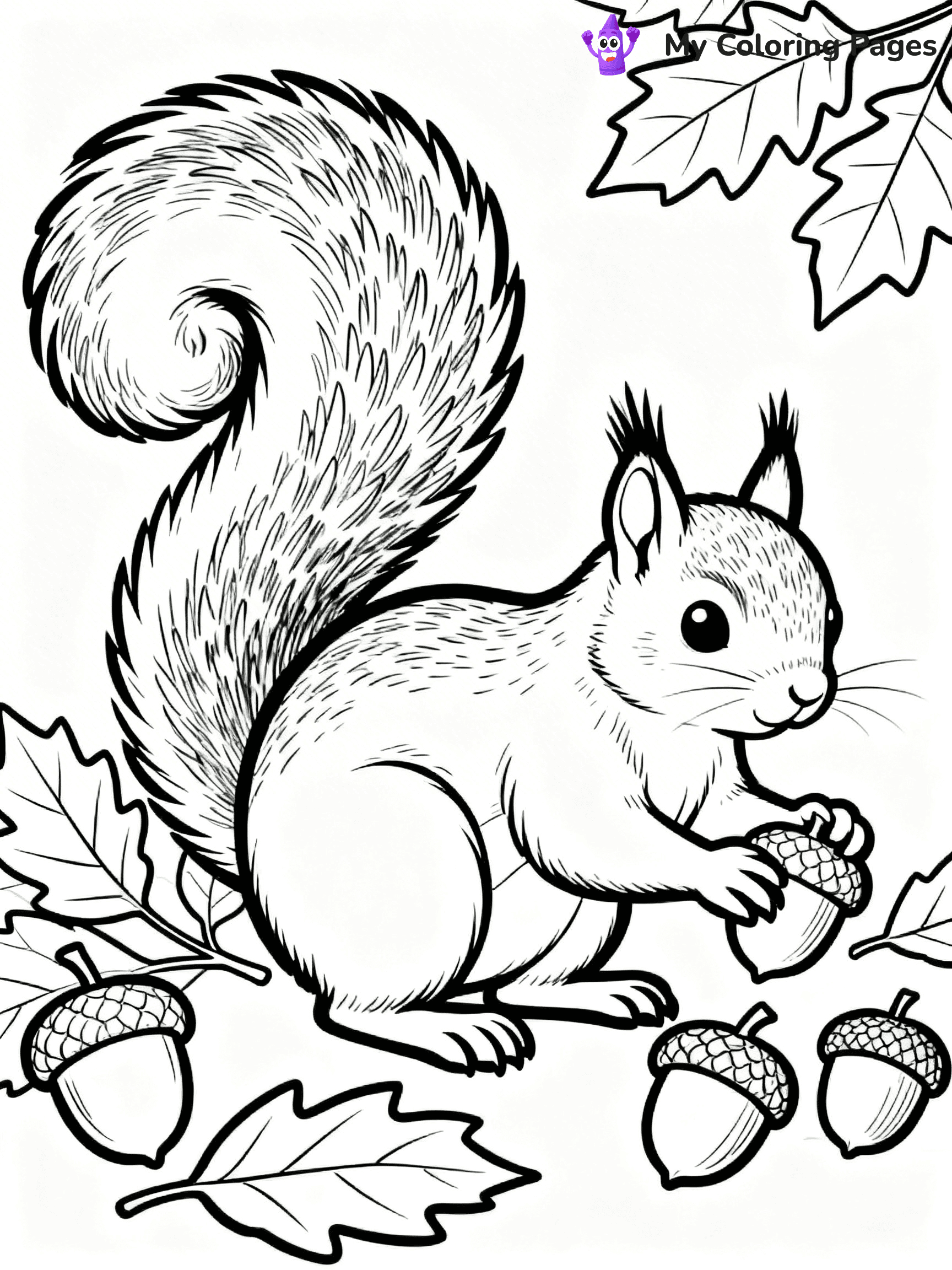 Autumn Coloring Pages - 349