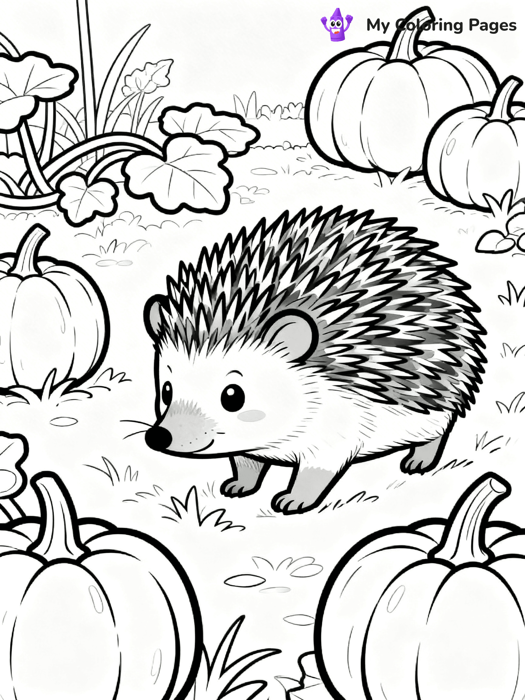 Autumn Coloring Pages - 314