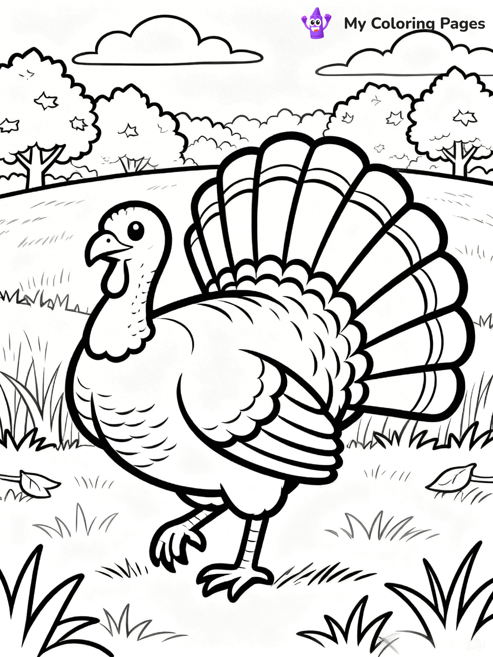 Autumn Coloring Pages - 305