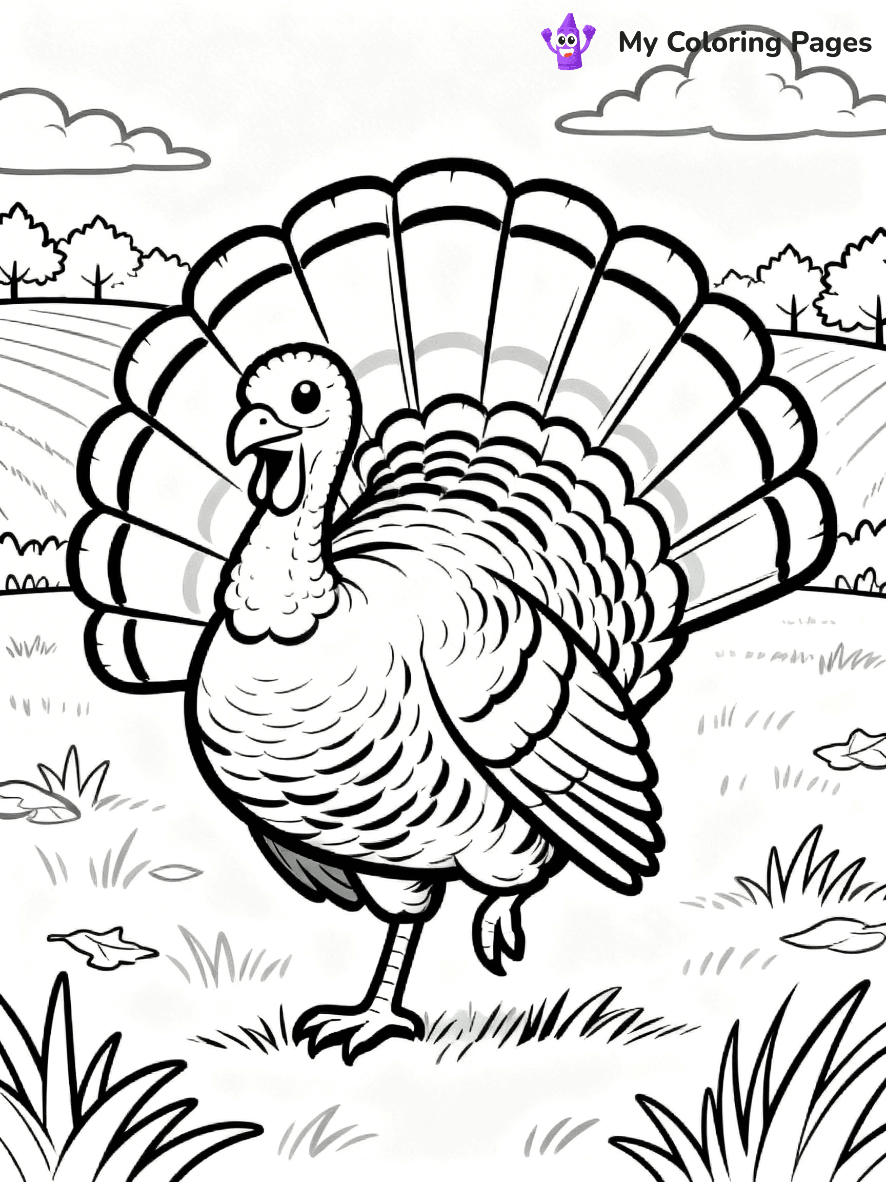 Autumn Coloring Pages - 303
