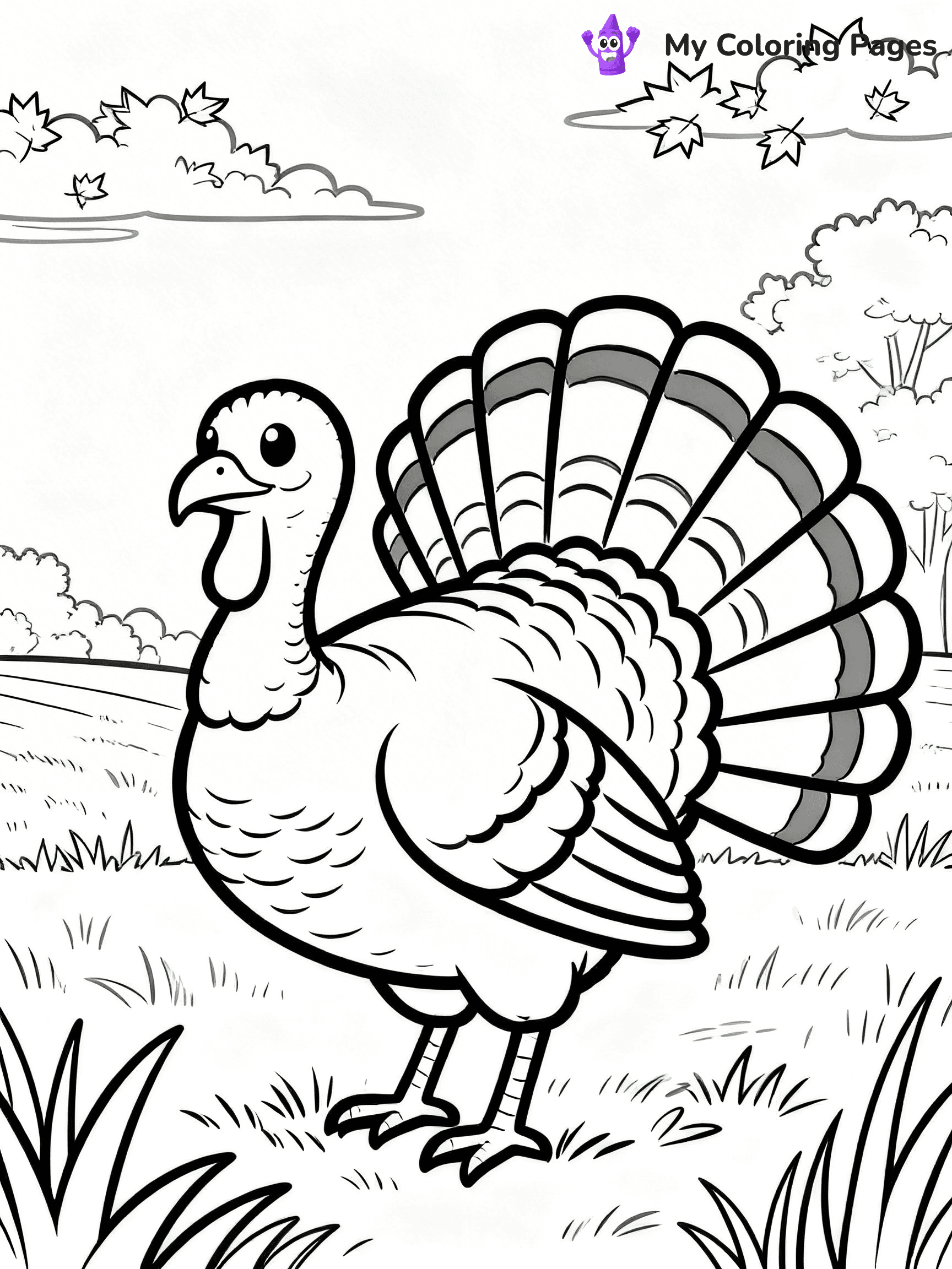 Autumn Coloring Pages - 302