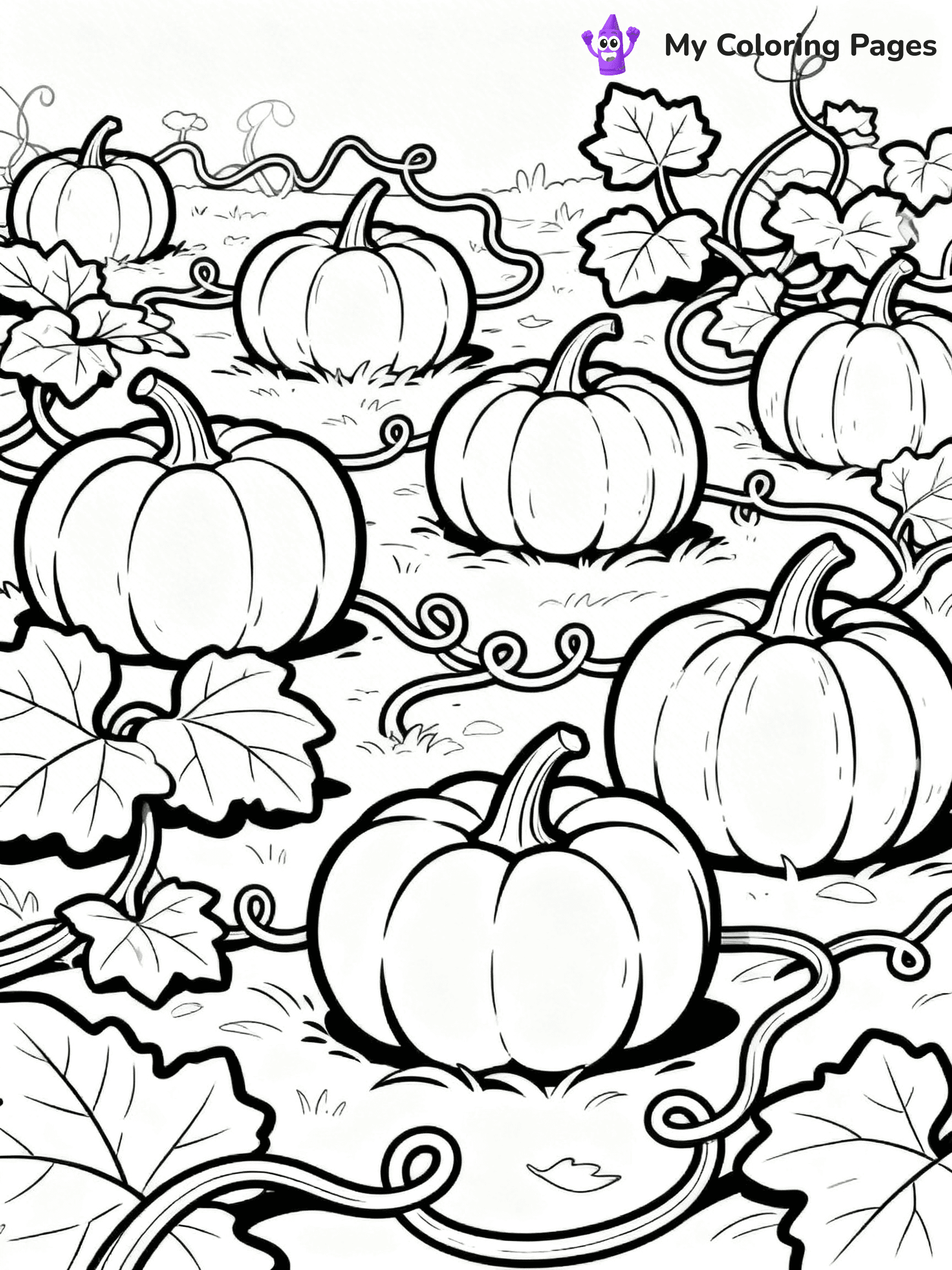 Autumn Coloring Pages - 250