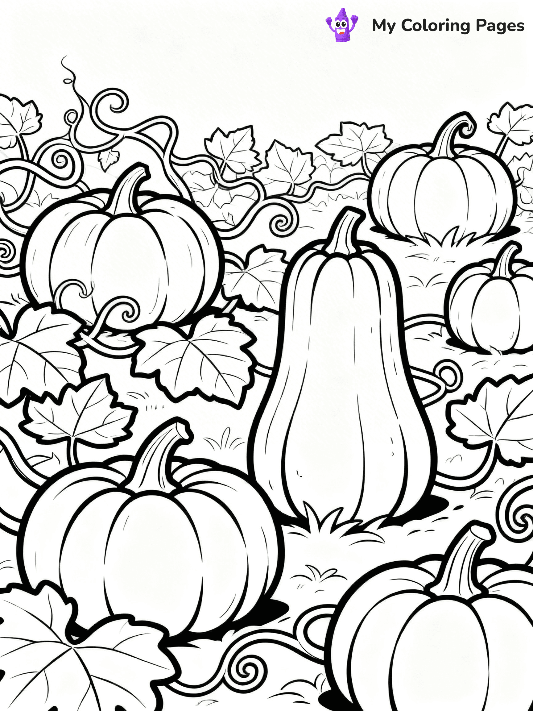 Autumn Coloring Pages - 249