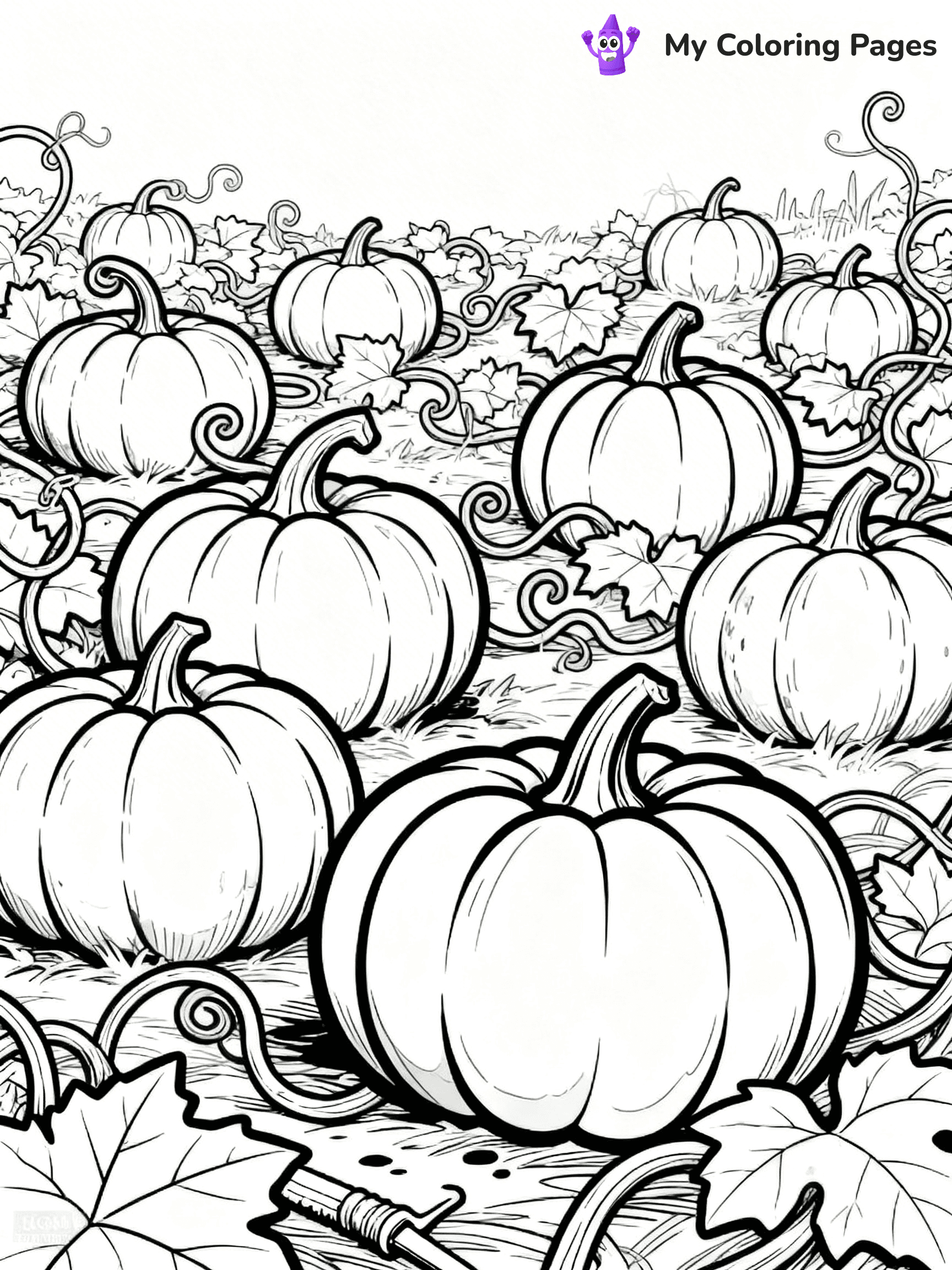 Autumn Coloring Pages - 244