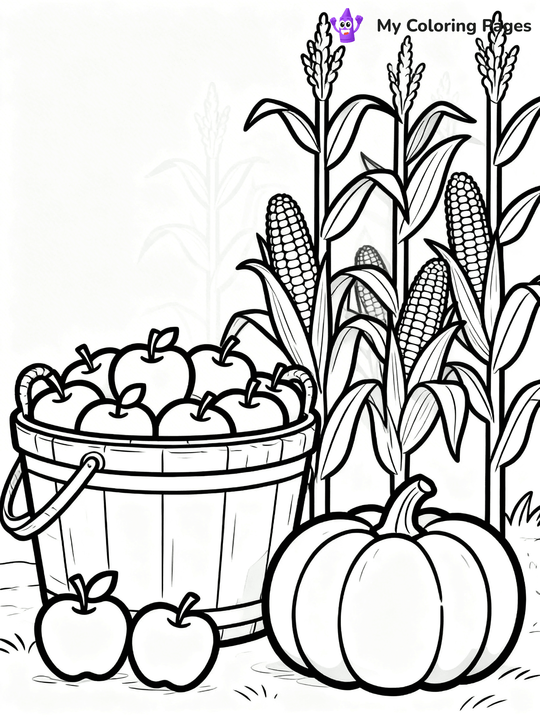 Autumn Coloring Pages - 242