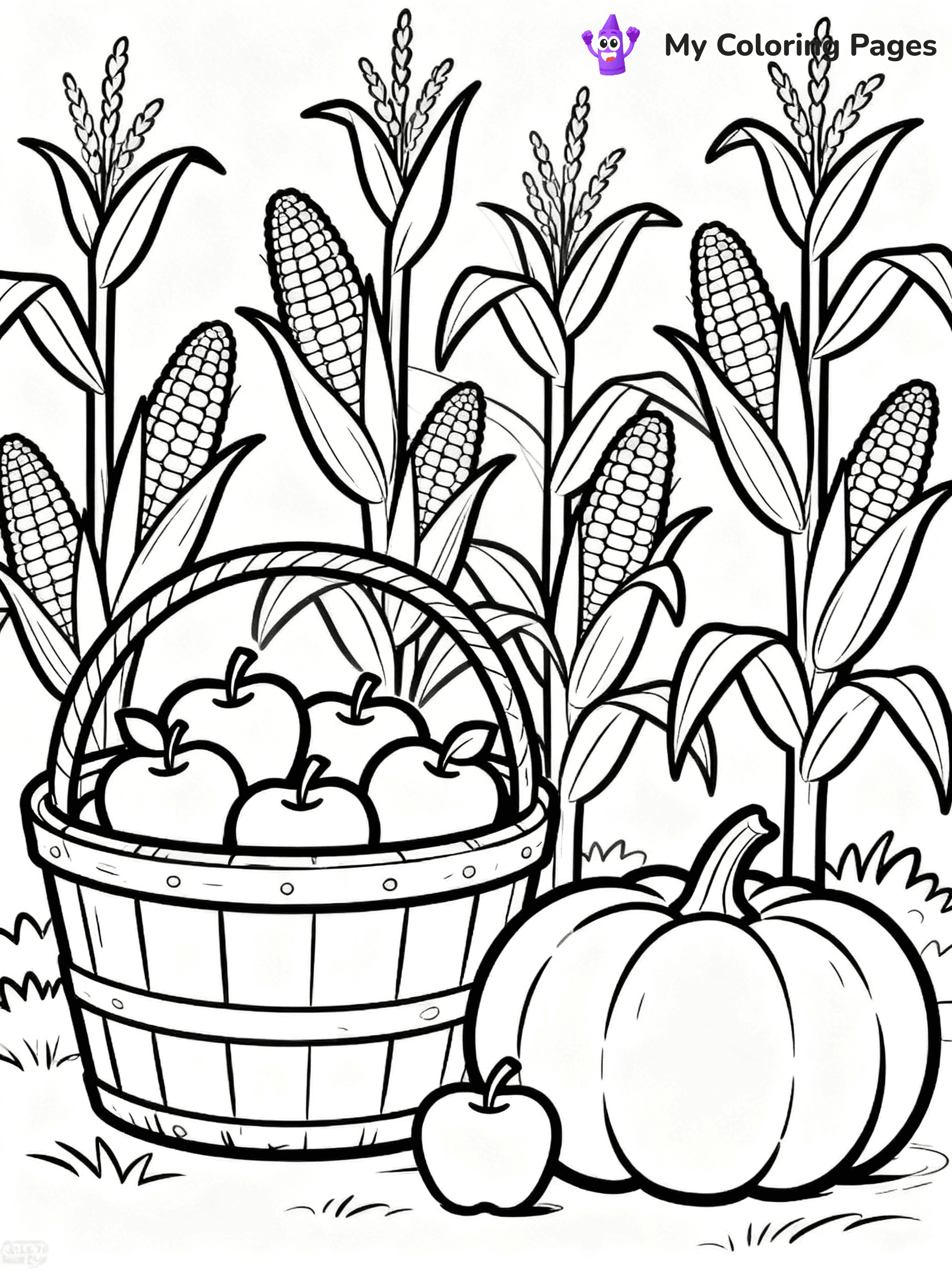 Autumn Coloring Pages - 241