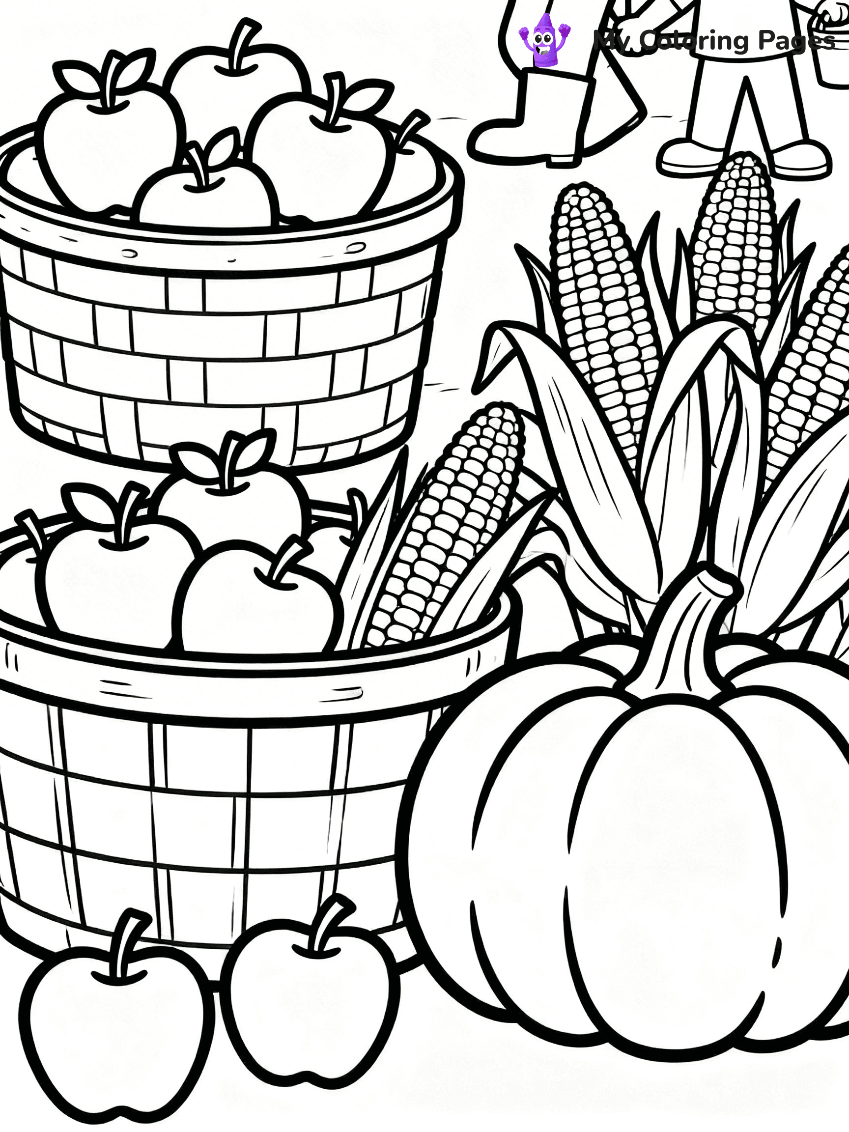 Autumn Coloring Pages - 239