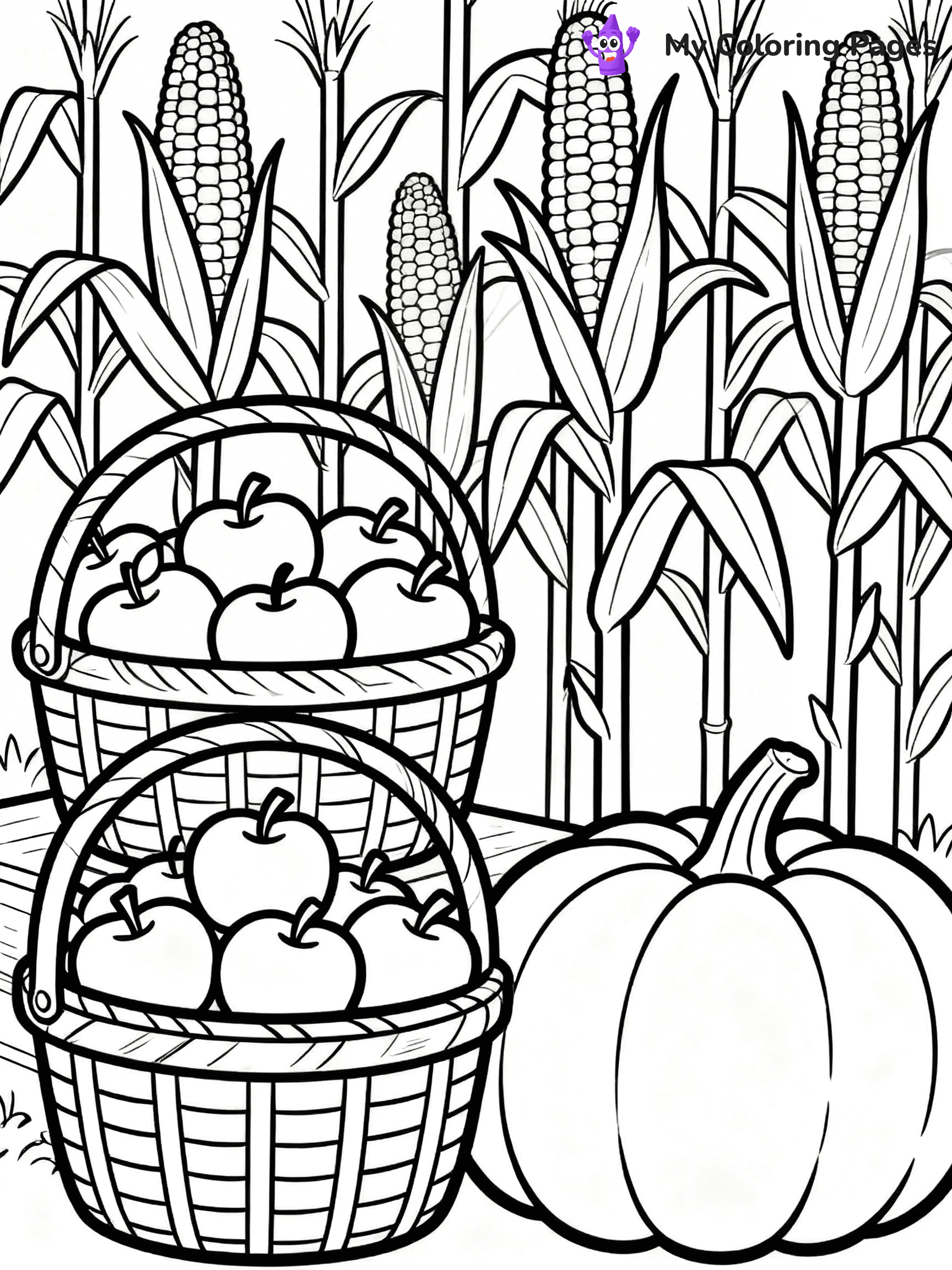 Autumn Coloring Pages - 238