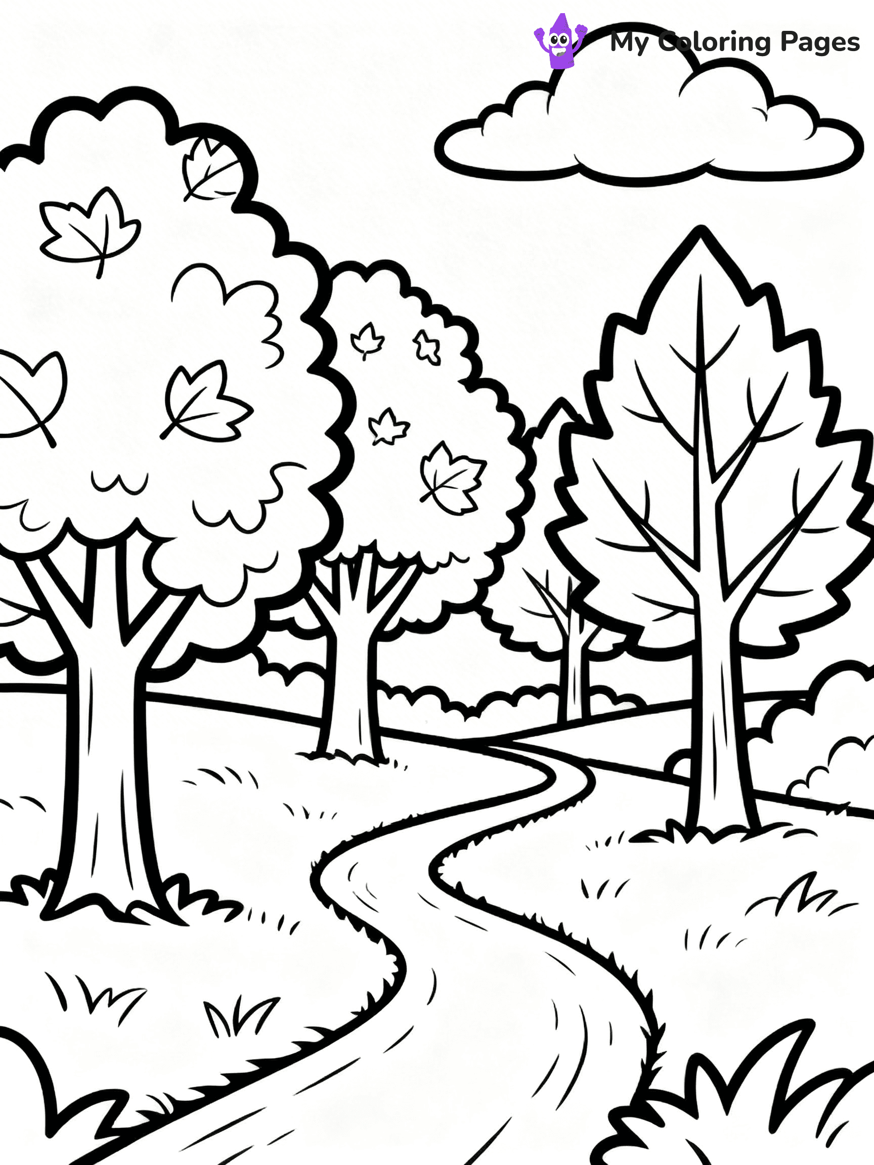 Autumn Coloring Pages - 234