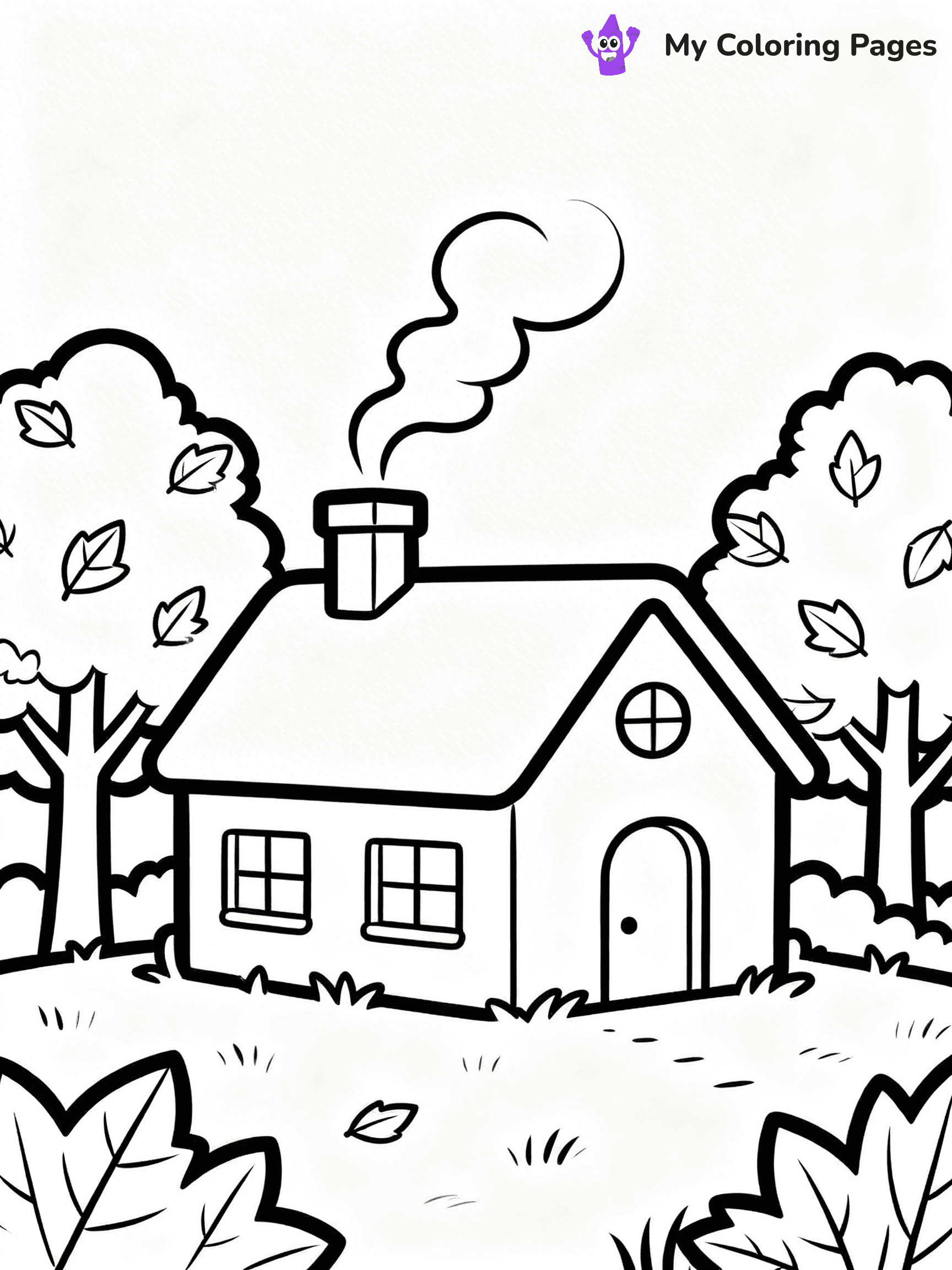 Autumn Coloring Pages - 219