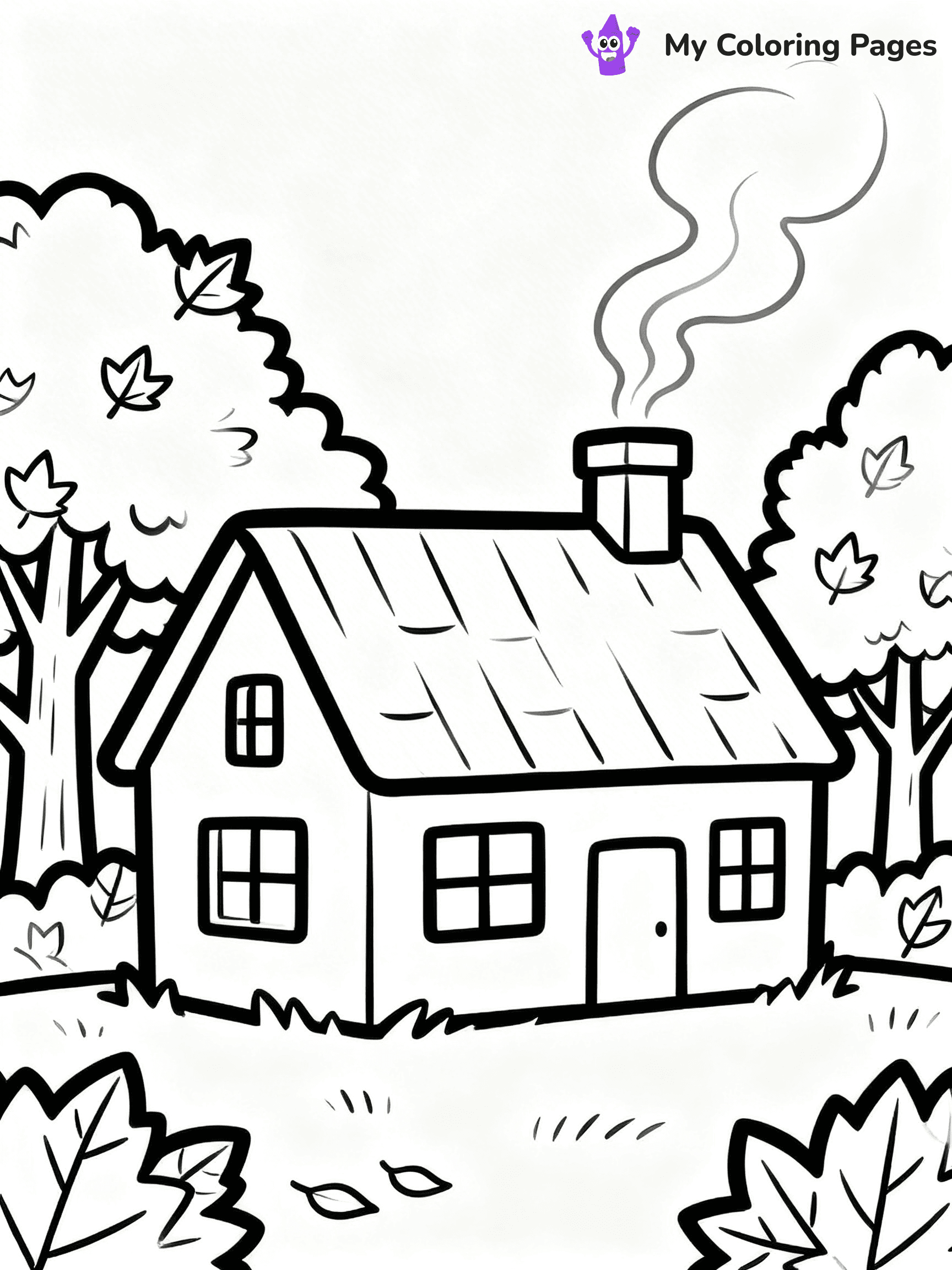 Autumn Coloring Pages - 218