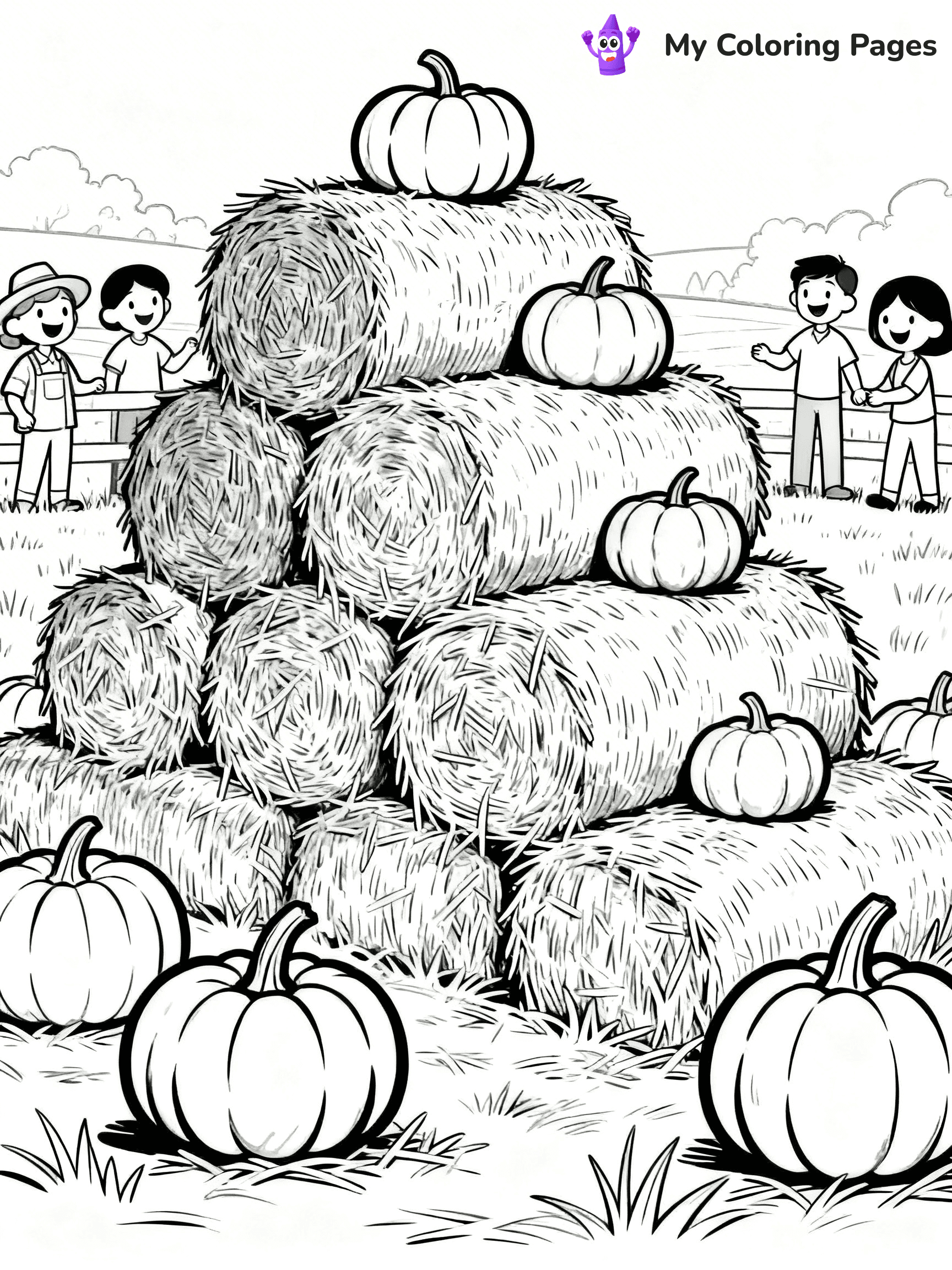 Autumn Coloring Pages - 214