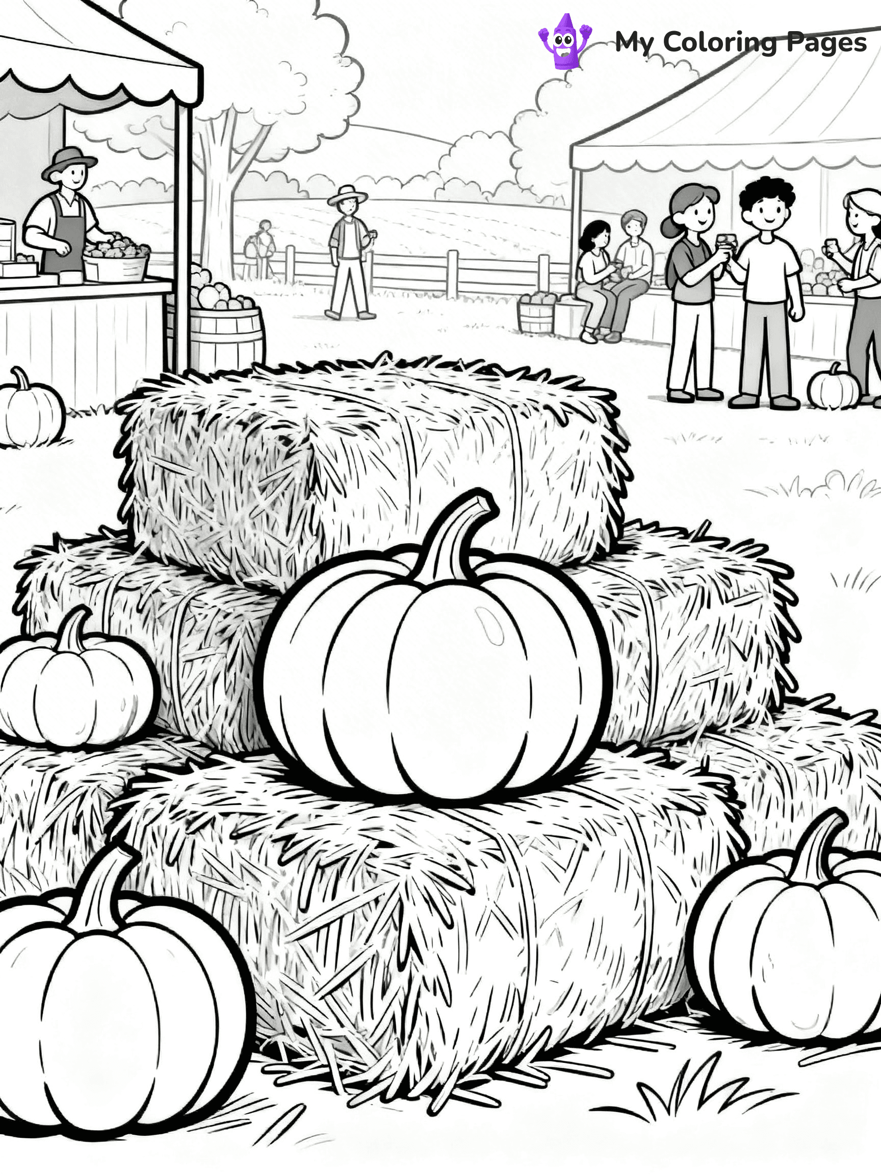 Autumn Coloring Pages - 213