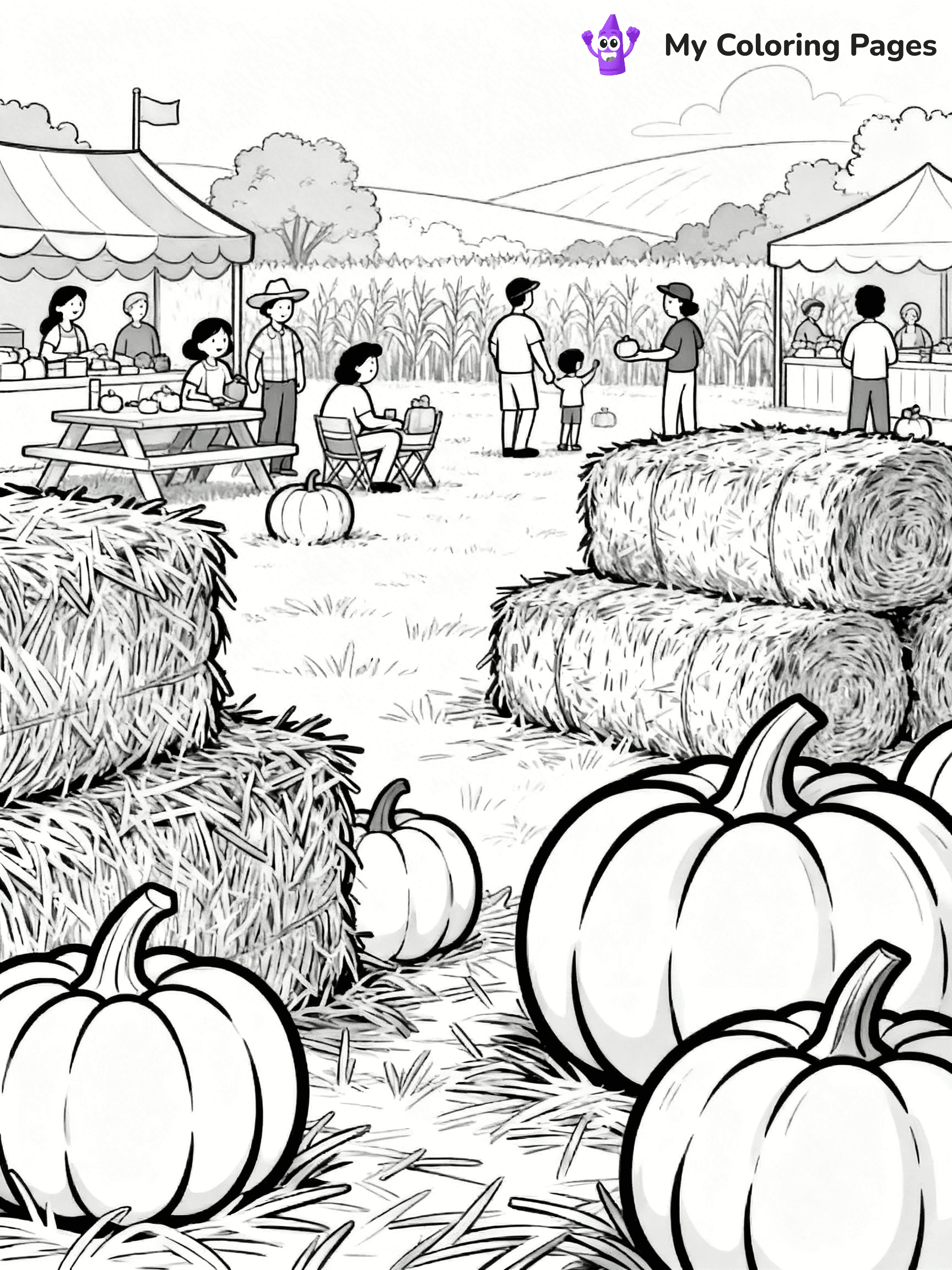 Autumn Coloring Pages - 211