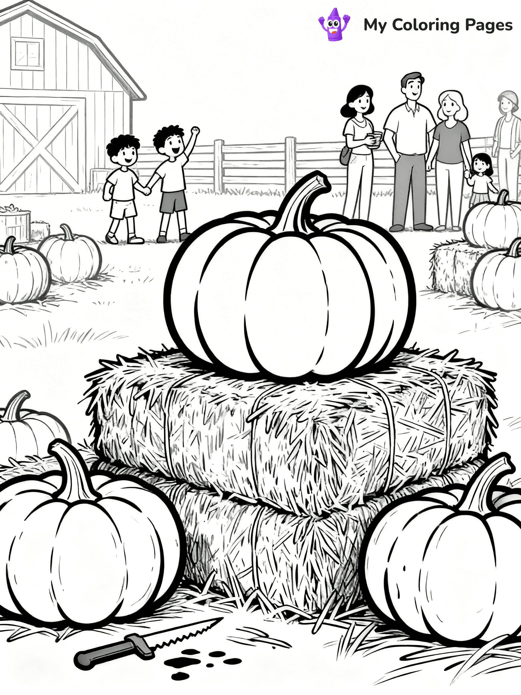 Autumn Coloring Pages - 208