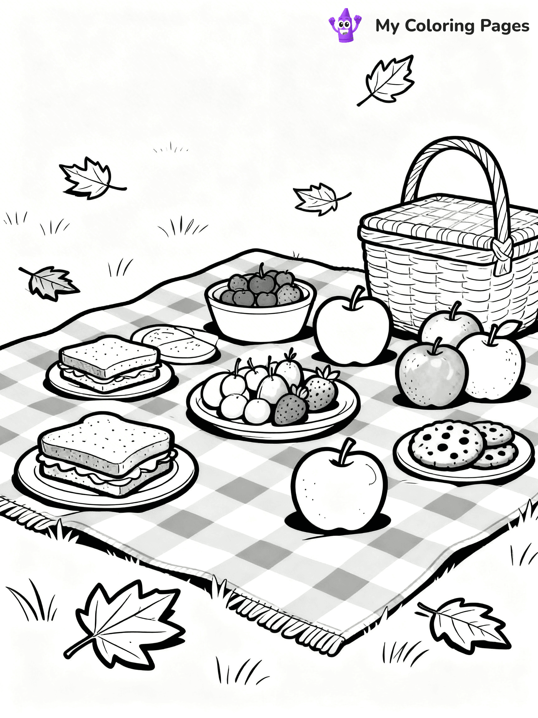 Autumn Coloring Pages - 204