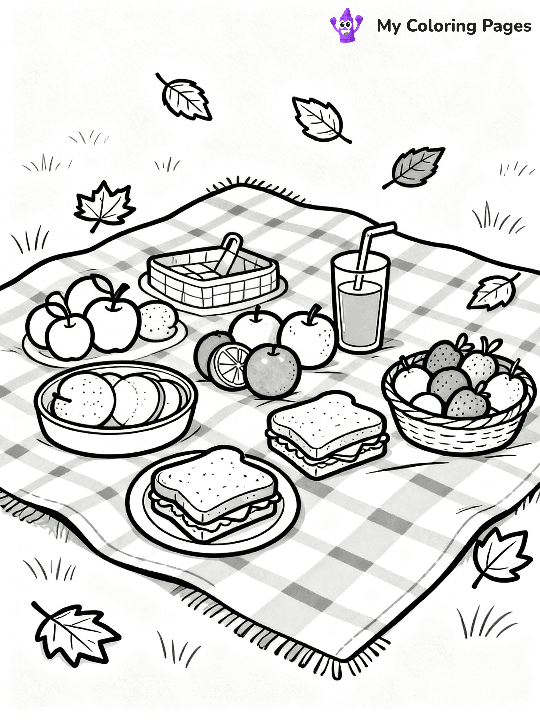 Autumn Coloring Pages - 203