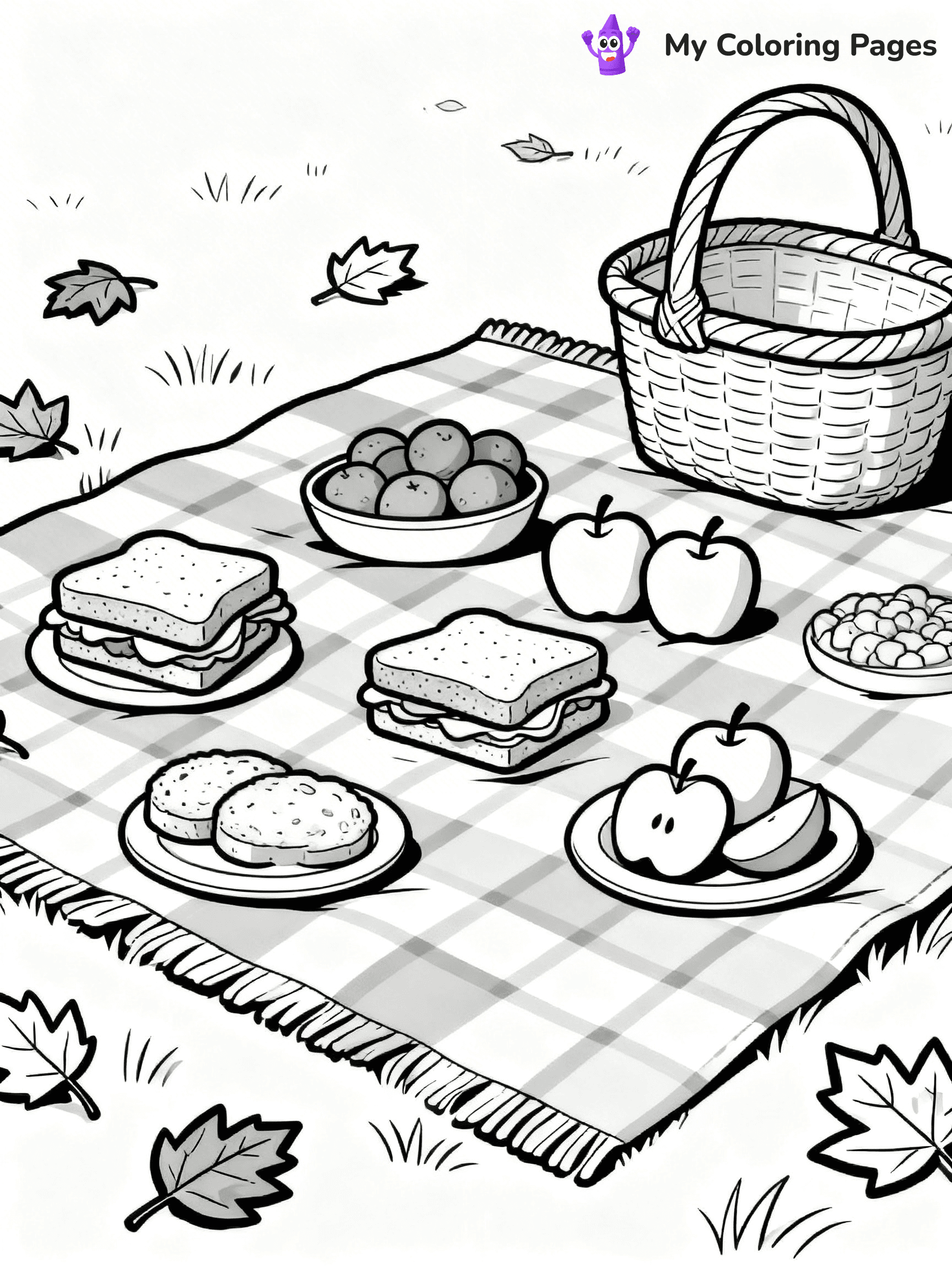 Autumn Coloring Pages - 202