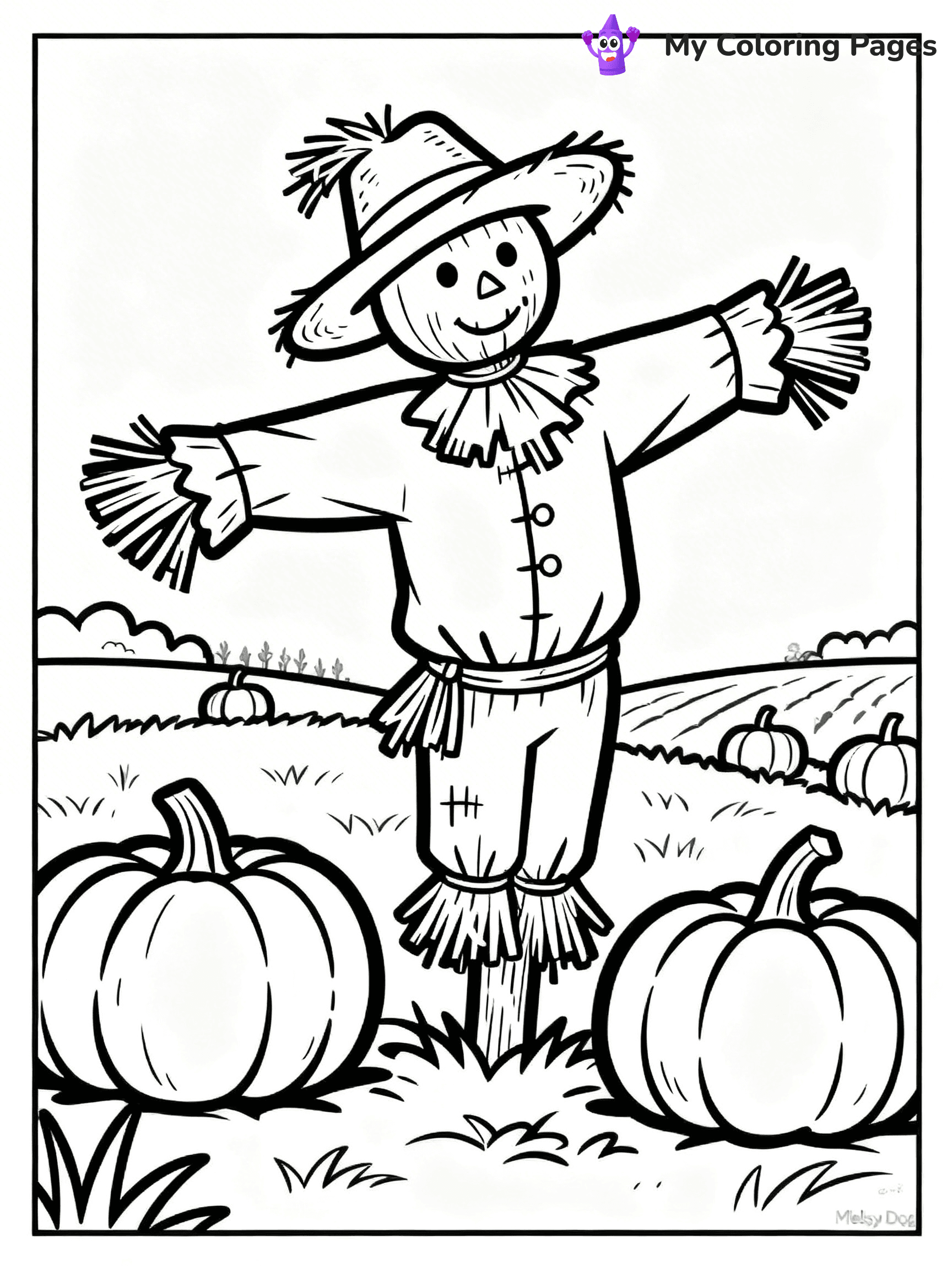 Autumn Coloring Pages - 201