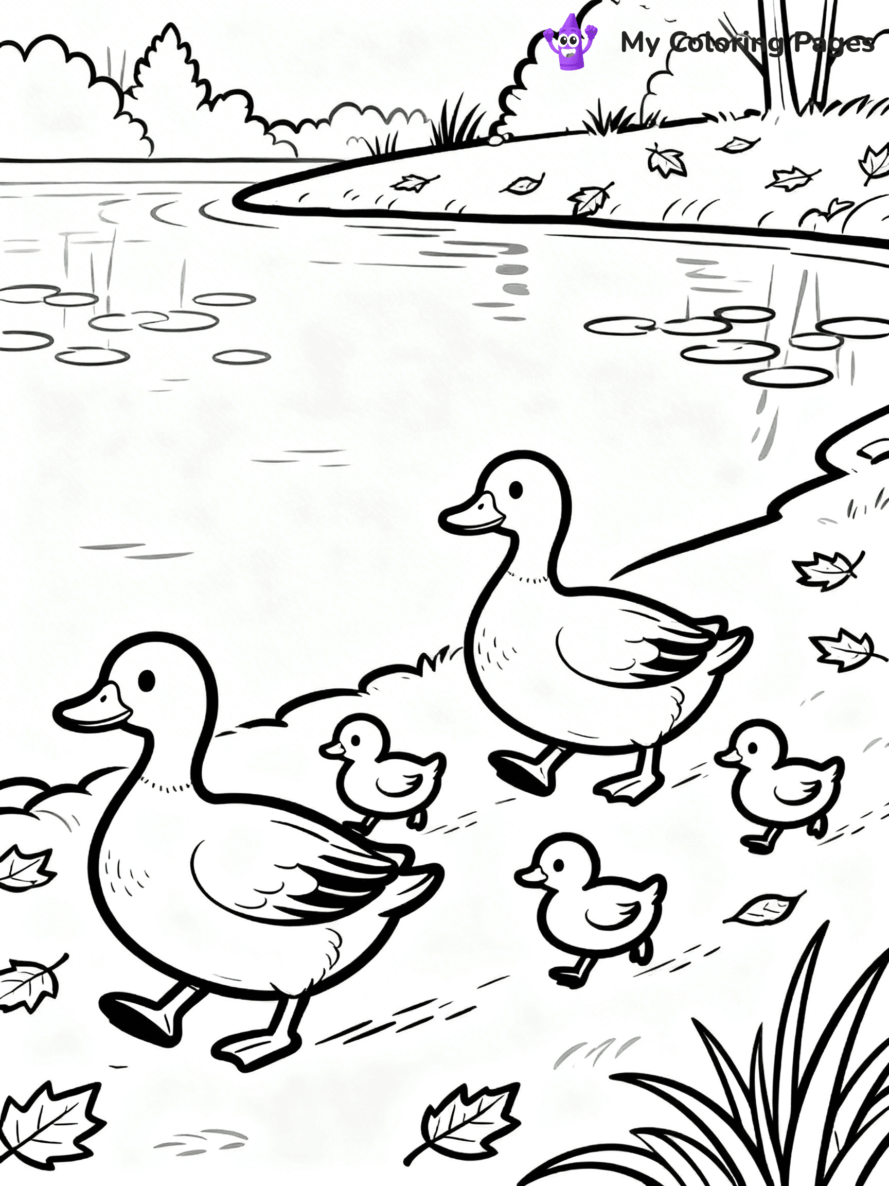 Autumn Coloring Pages - 180