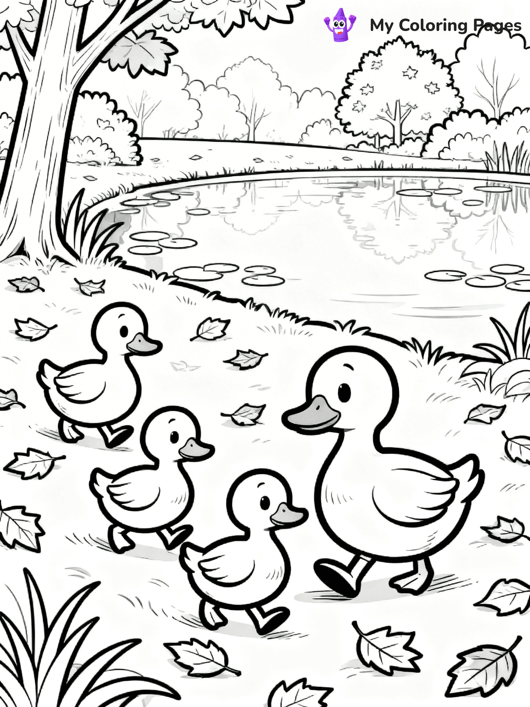 Autumn Coloring Pages - 178