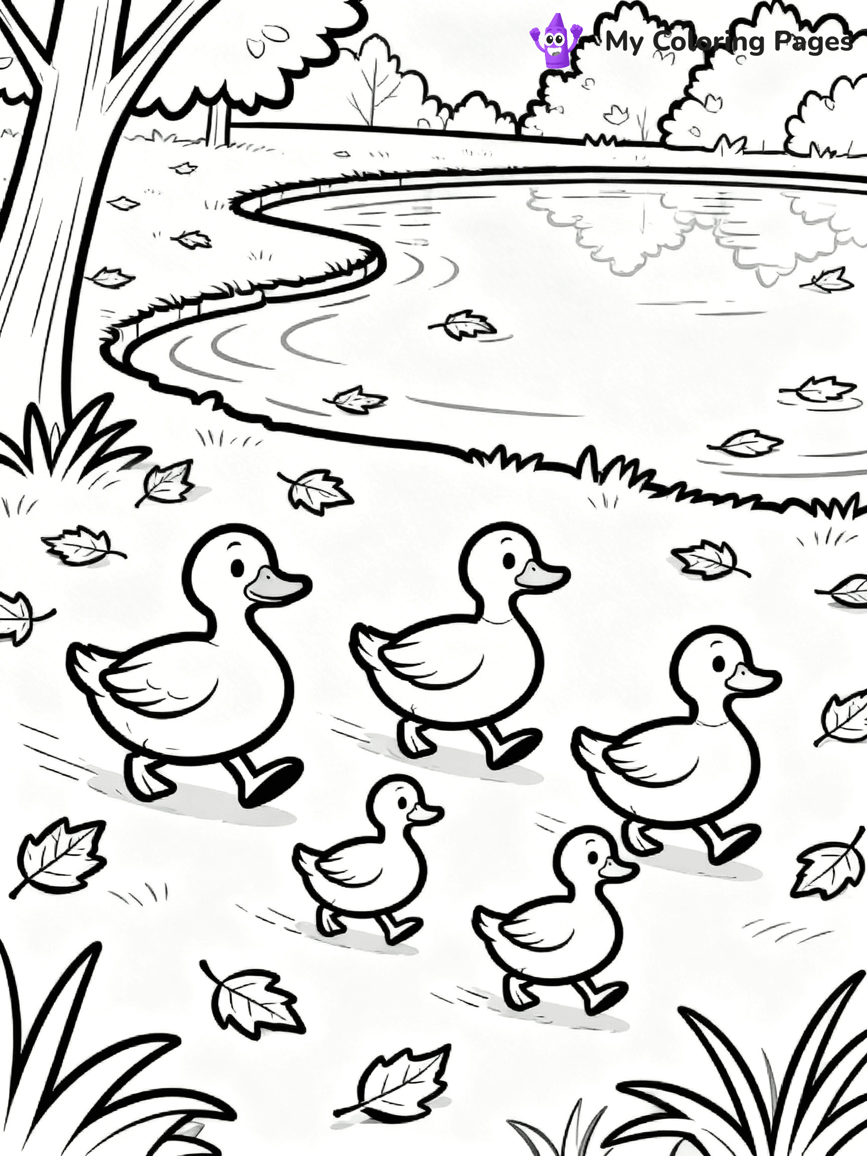 Autumn Coloring Pages - 172