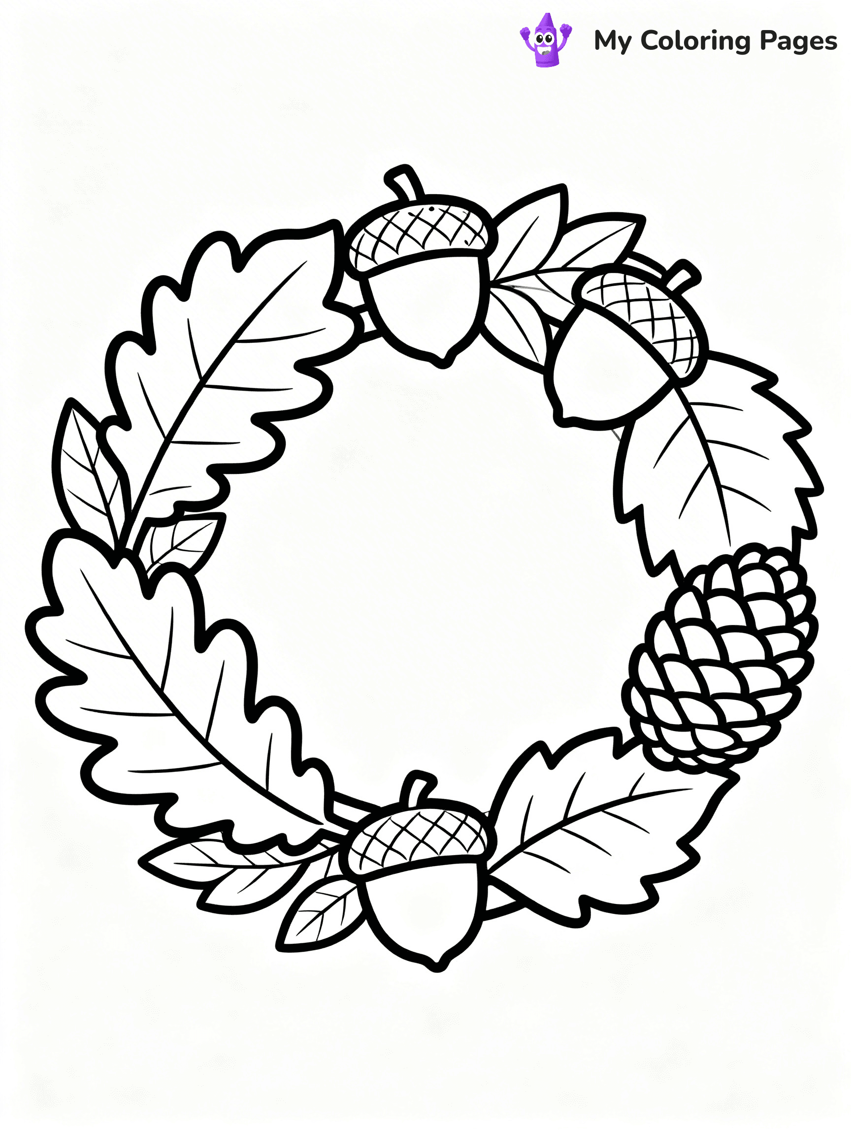 Autumn Coloring Pages - 168