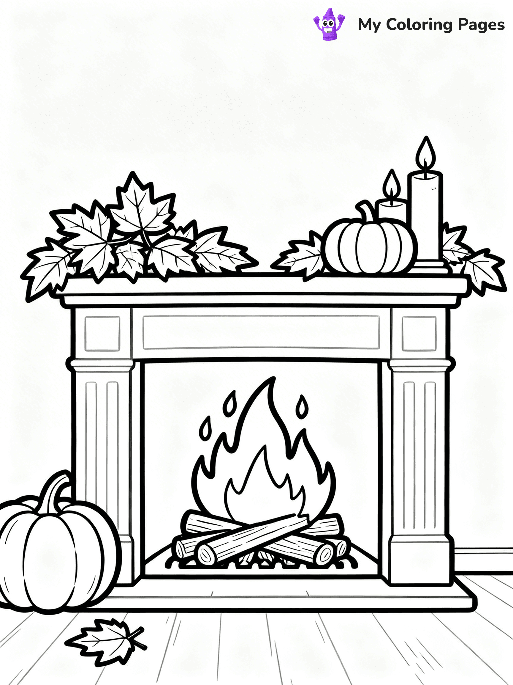 Autumn Coloring Pages - 144