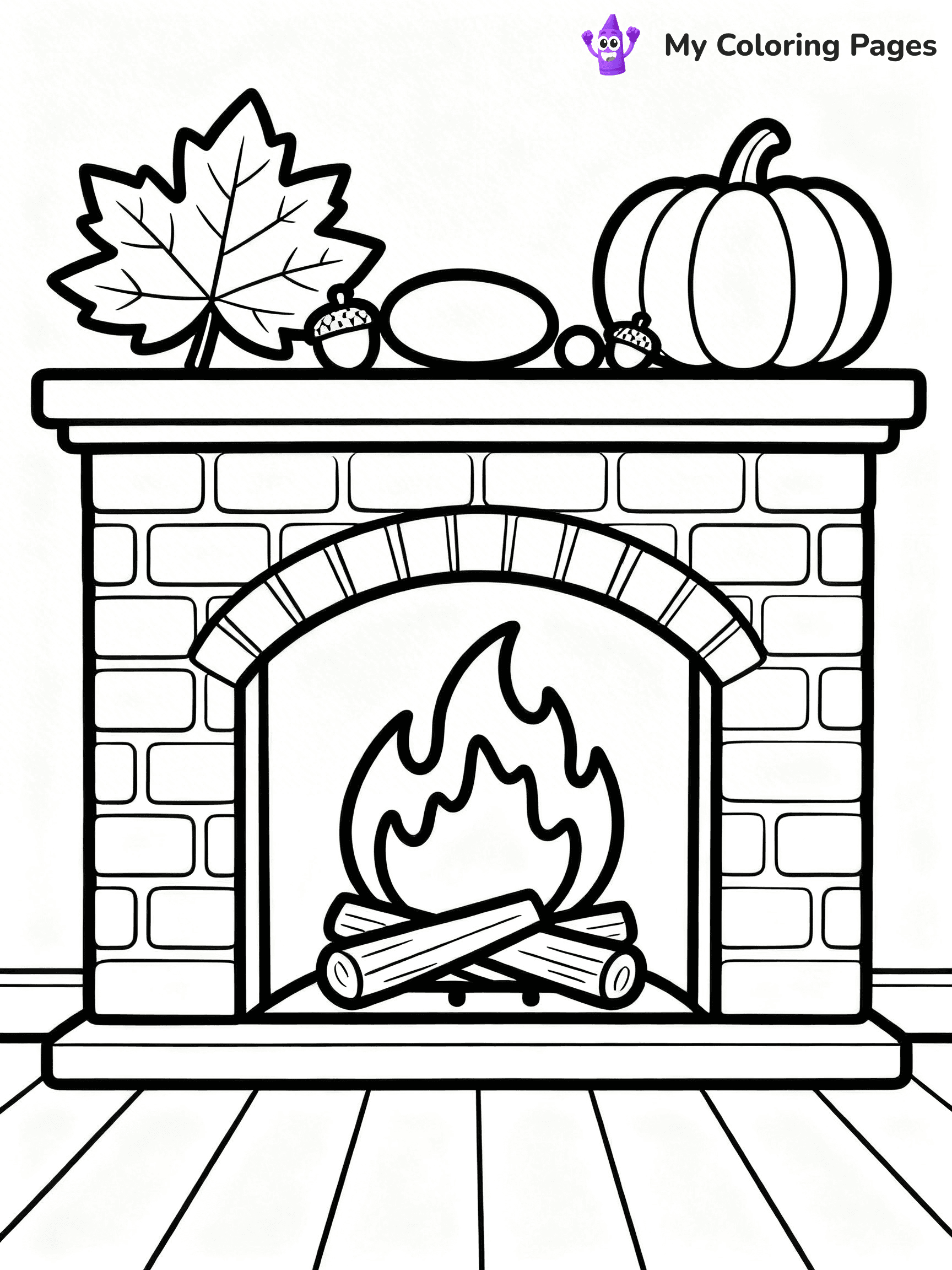 Autumn Coloring Pages - 143