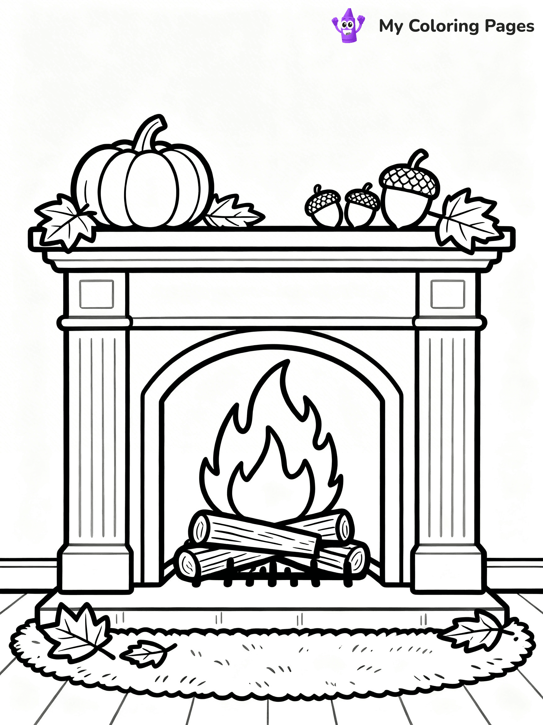 Autumn Coloring Pages - 142