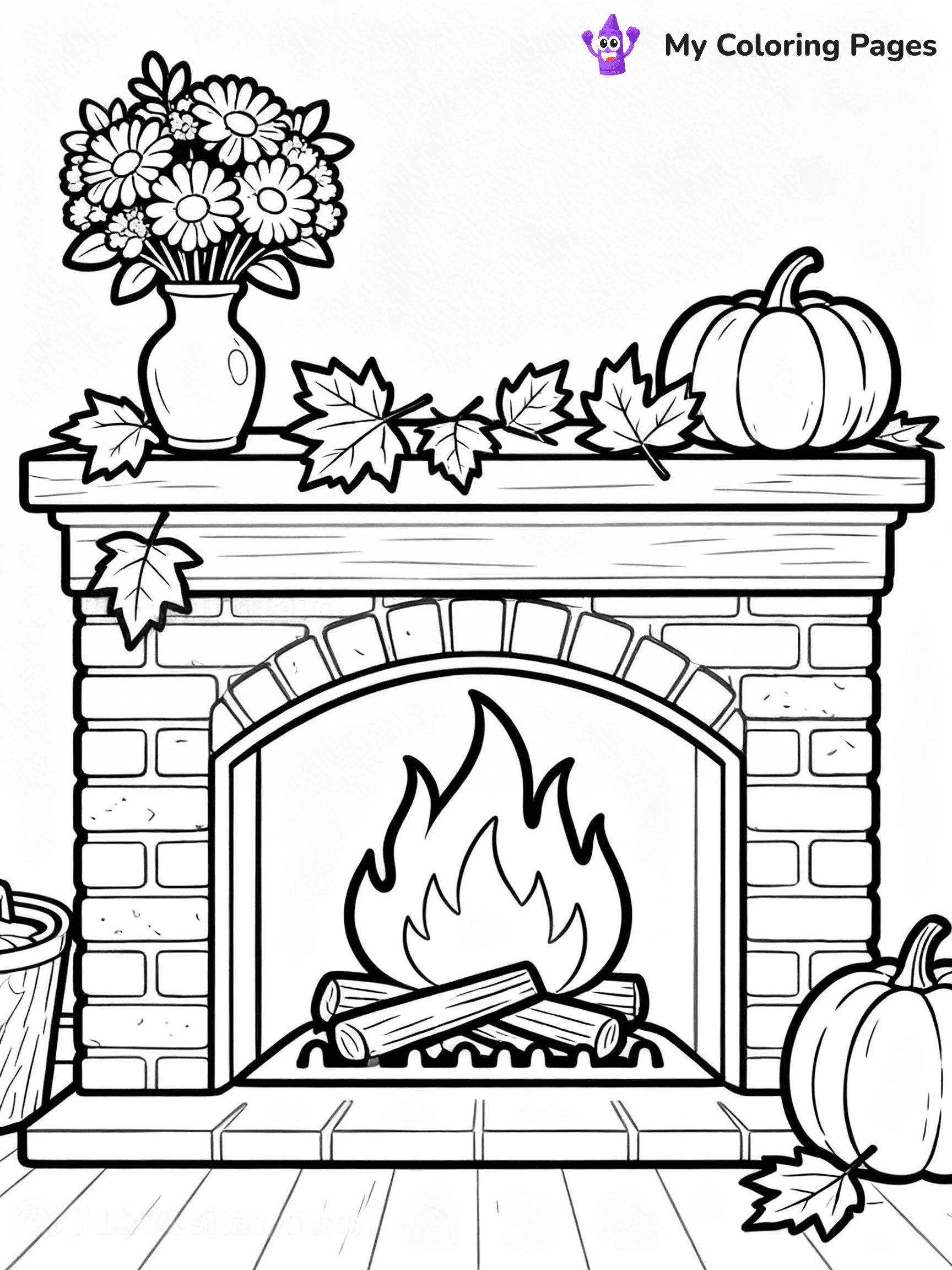 Autumn Coloring Pages - 139