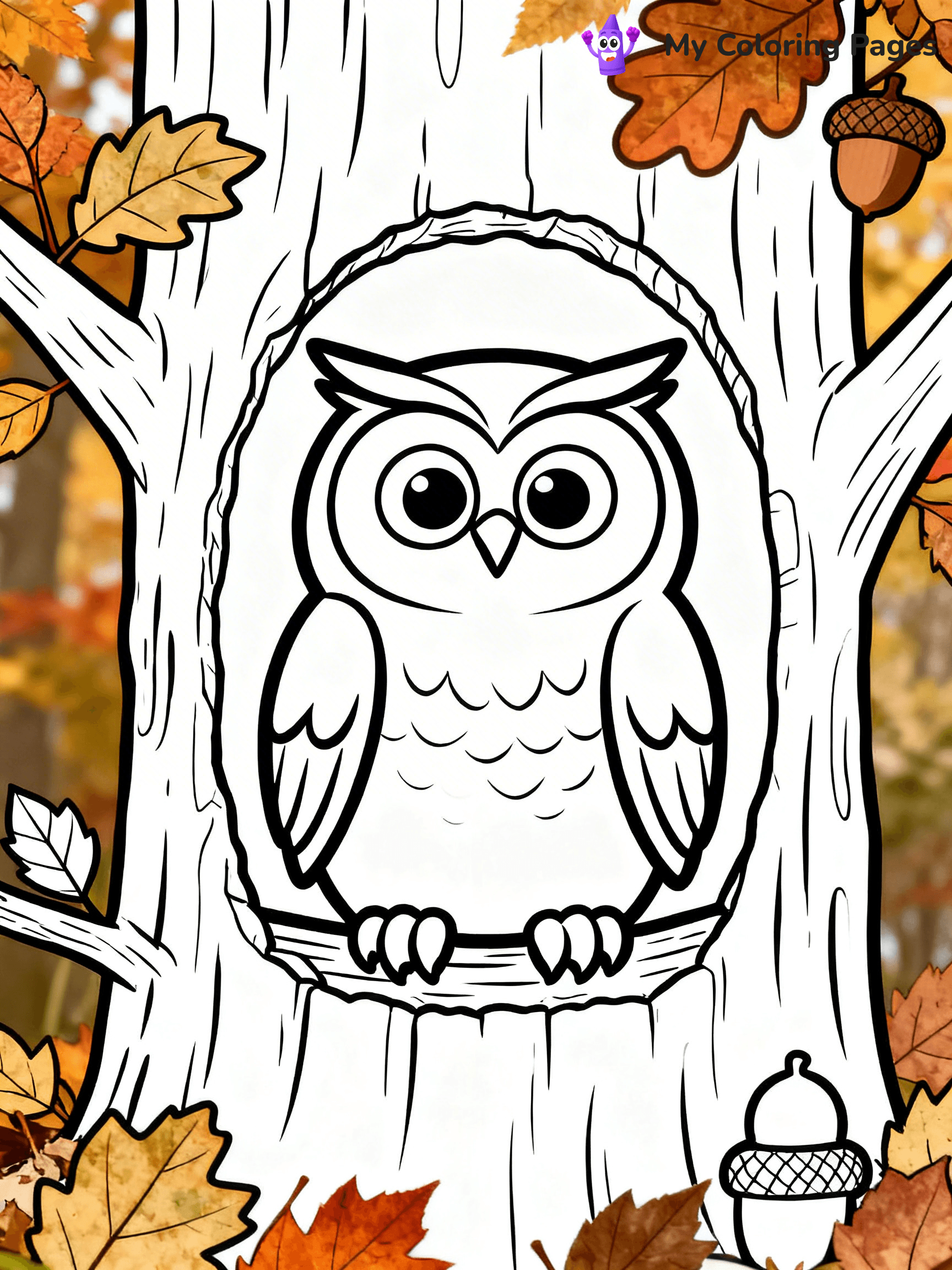 Autumn Coloring Pages - 127